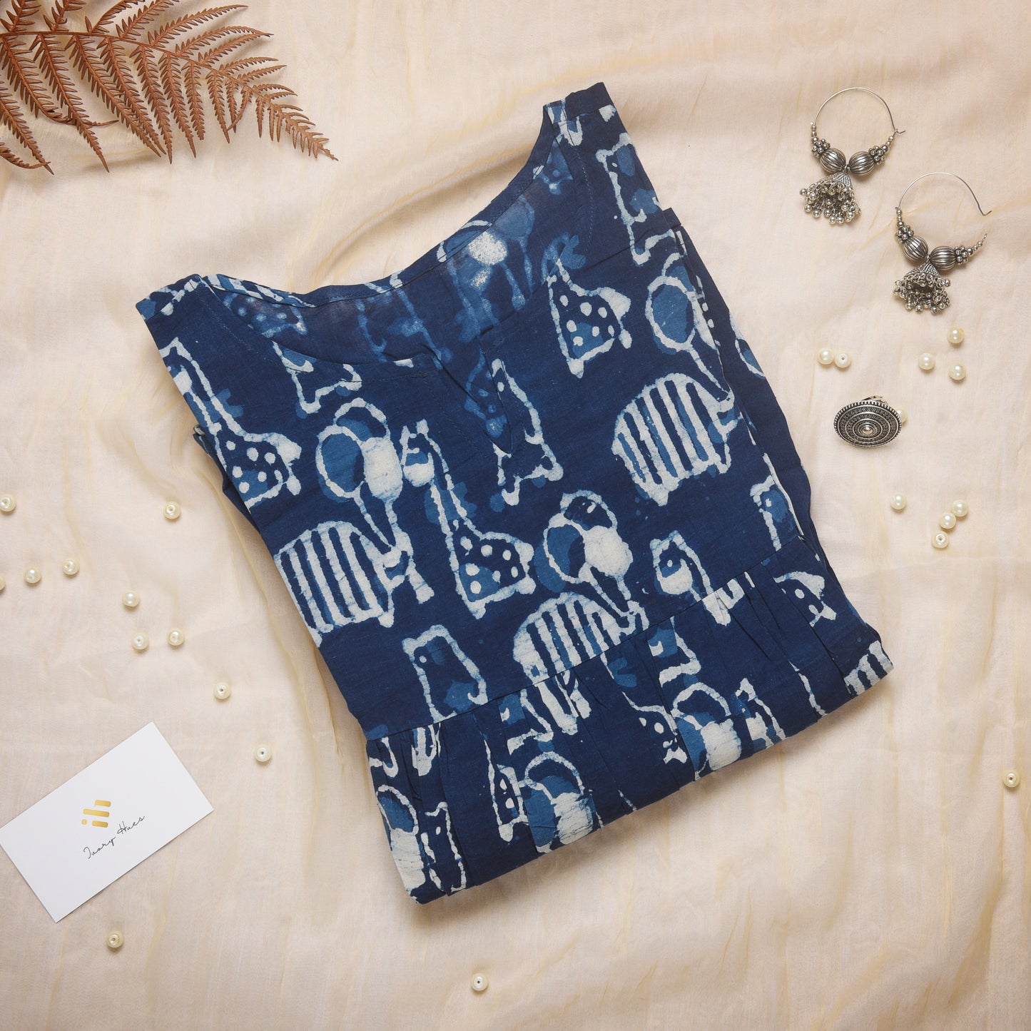 Indigo Breeze Dress