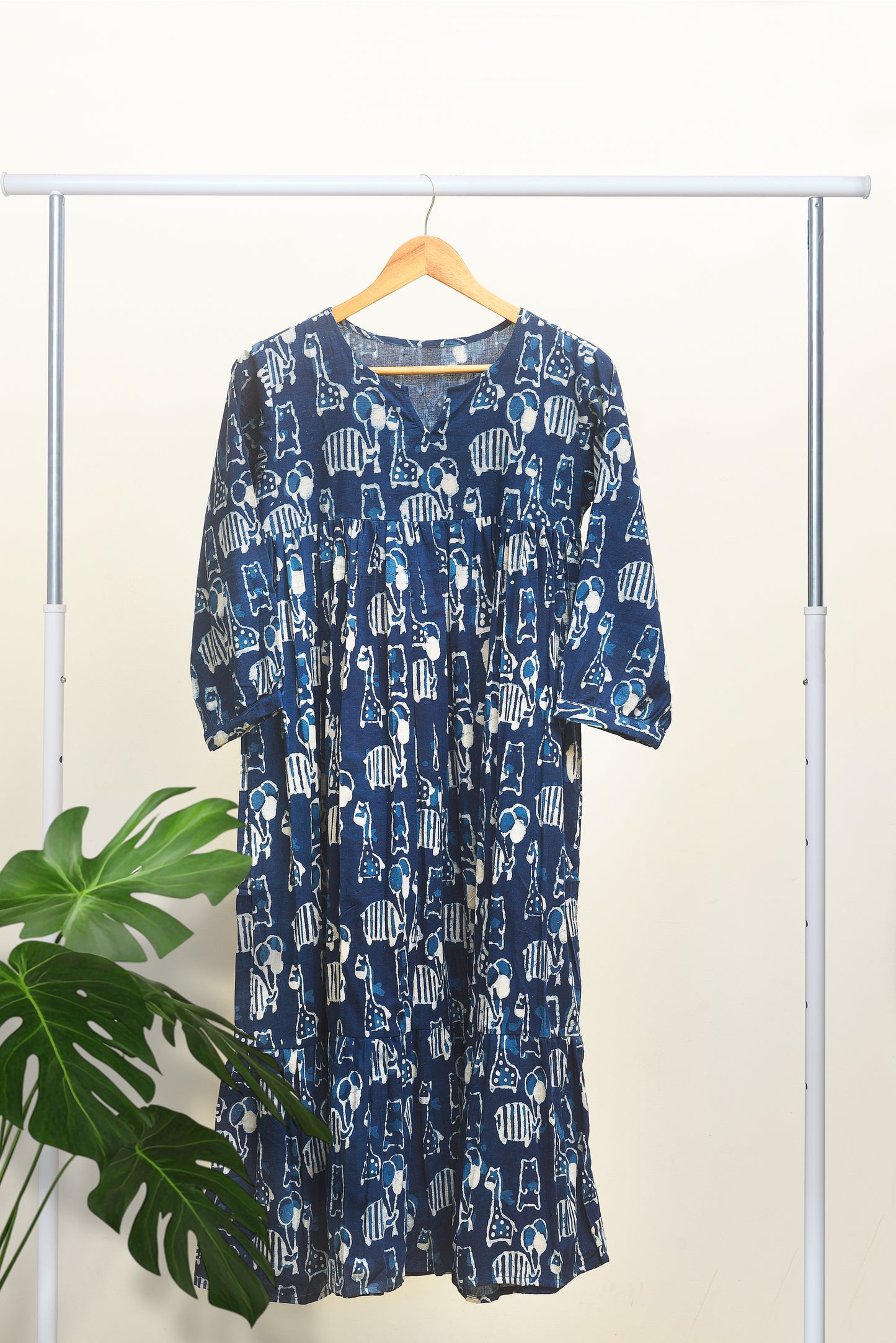 Indigo Breeze Dress
