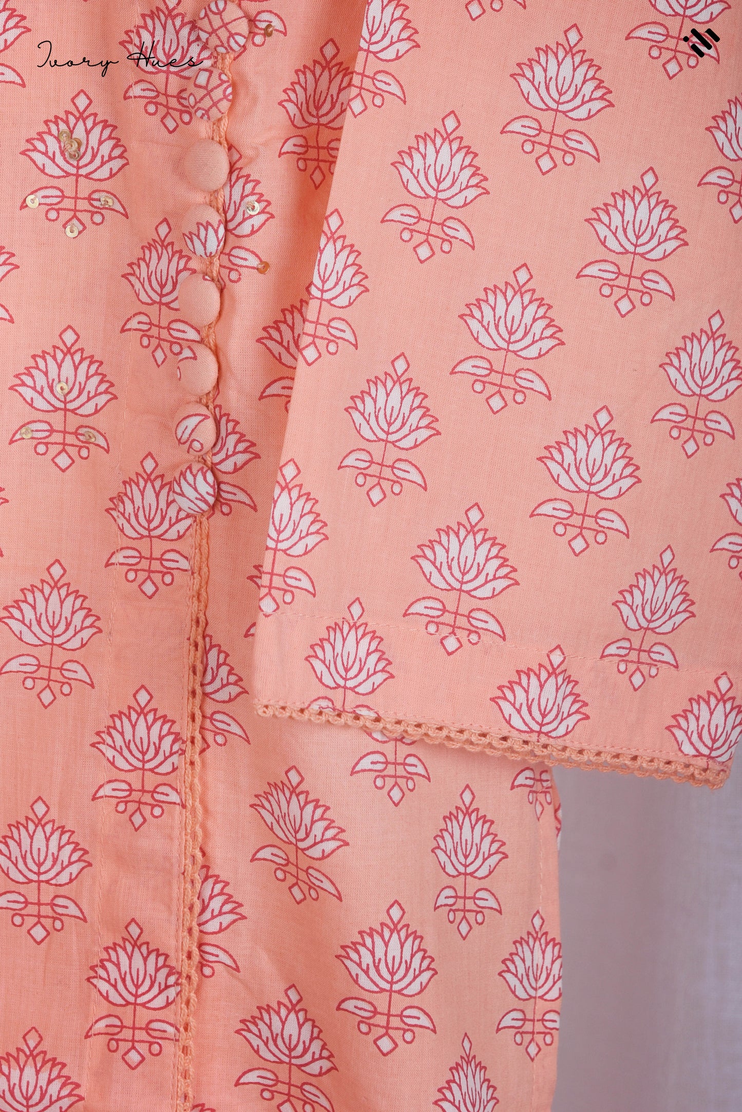 Ivory Hues Gulmarg Rukh Indian ethnic kurta set — Indian ethnic wear Singapore