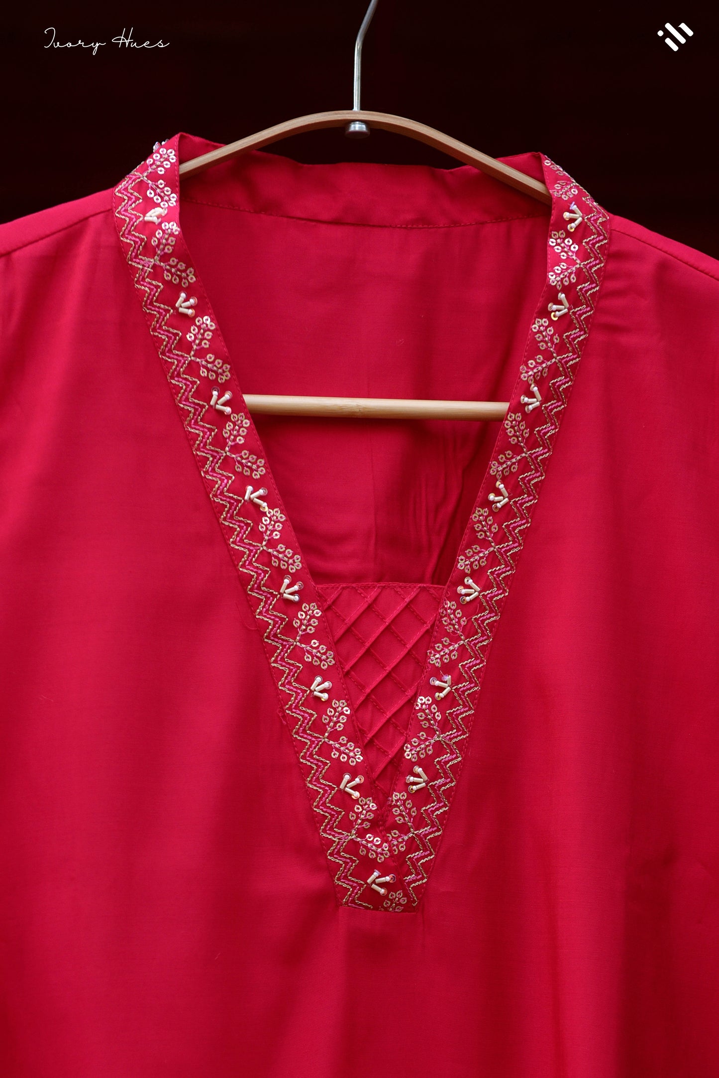Noor Sham (Red/Pink)