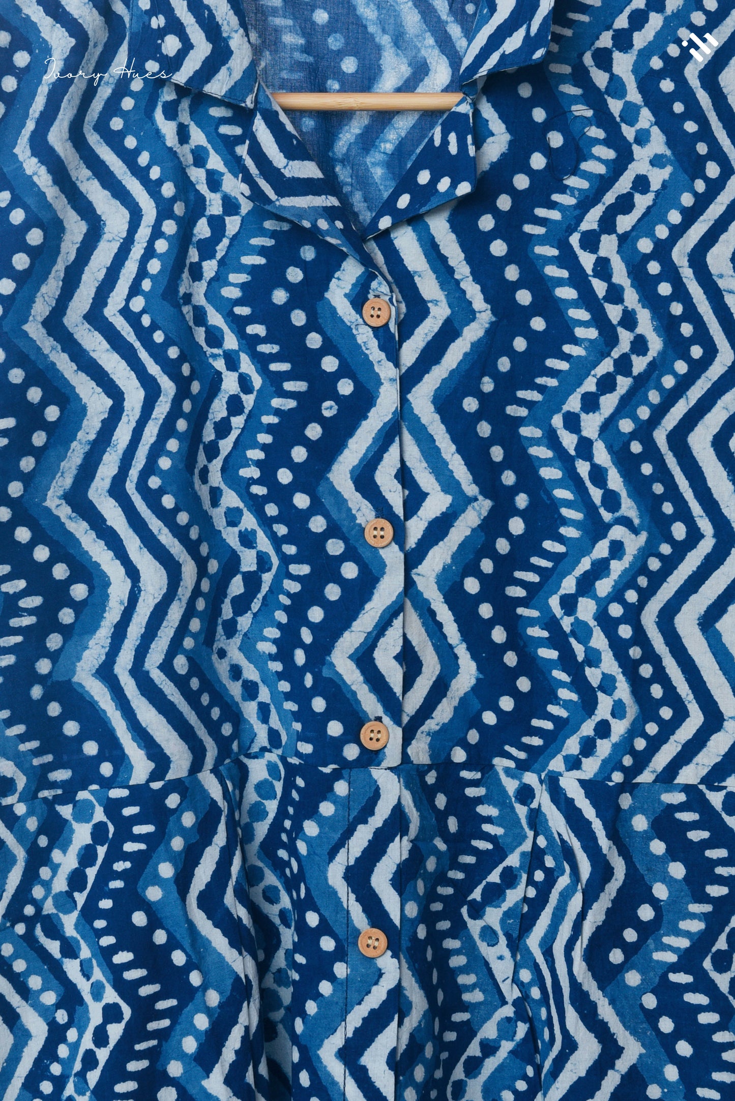Indigo Shirt Dress