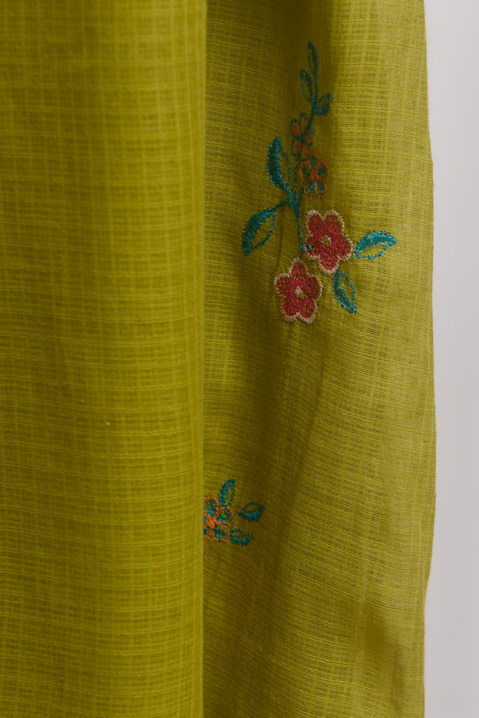 Ivory Hues Kota Kainaat Pankhudi Kota Doria kurta set — Indian ethnic wear Singapore