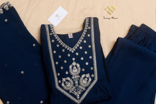 Ivory Hues Noor Amara Indian ethnic kurta set — Indian ethnic wear Singapore