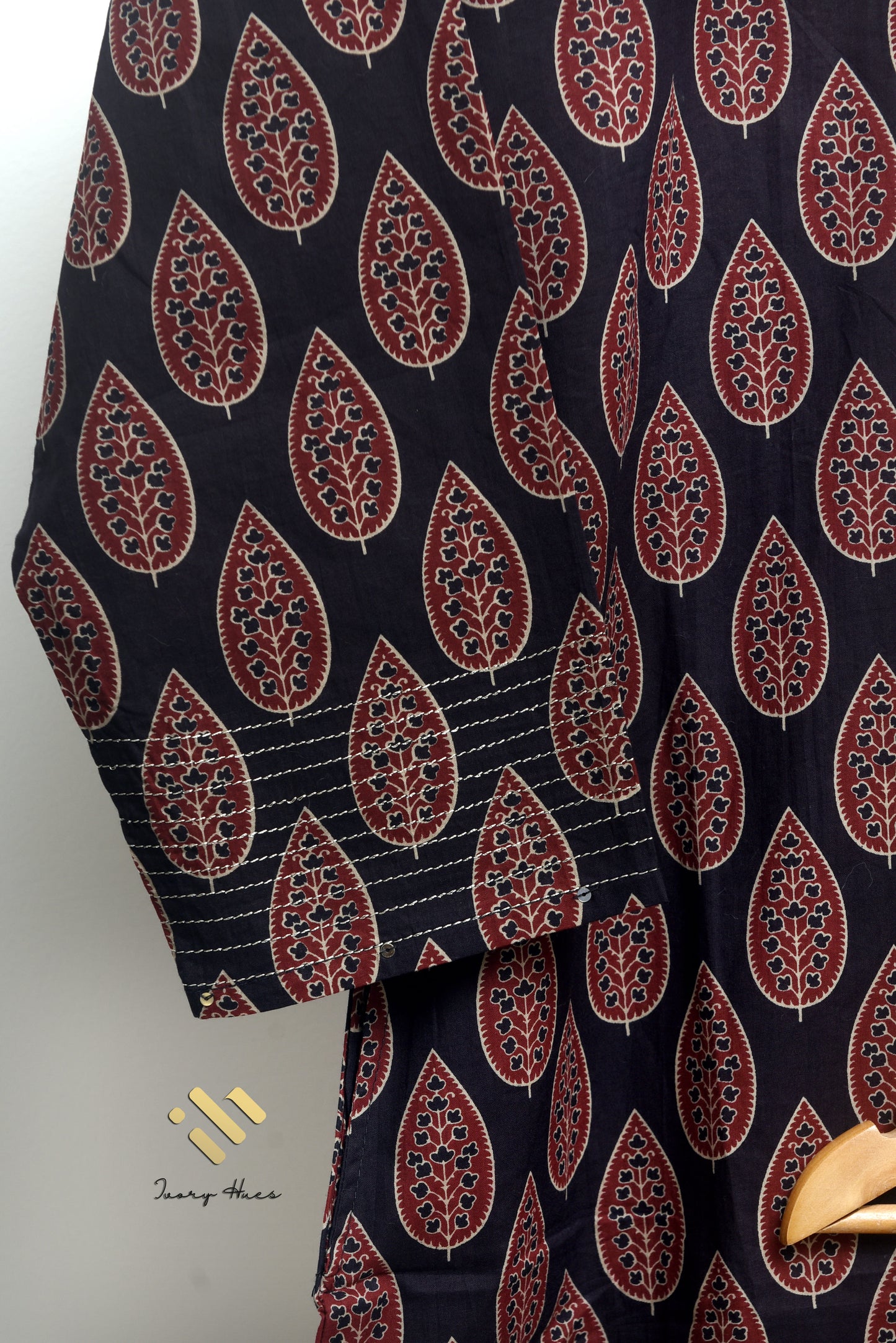 Ivory Hues Sunehri Kanak Indian ethnic kurta set — Indian ethnic wear Singapore