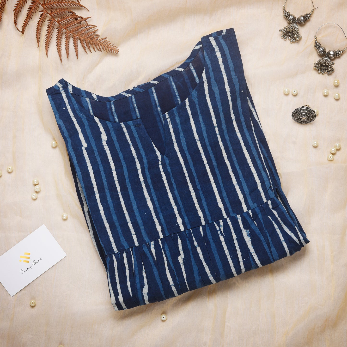 Indigo Rhythm Dress