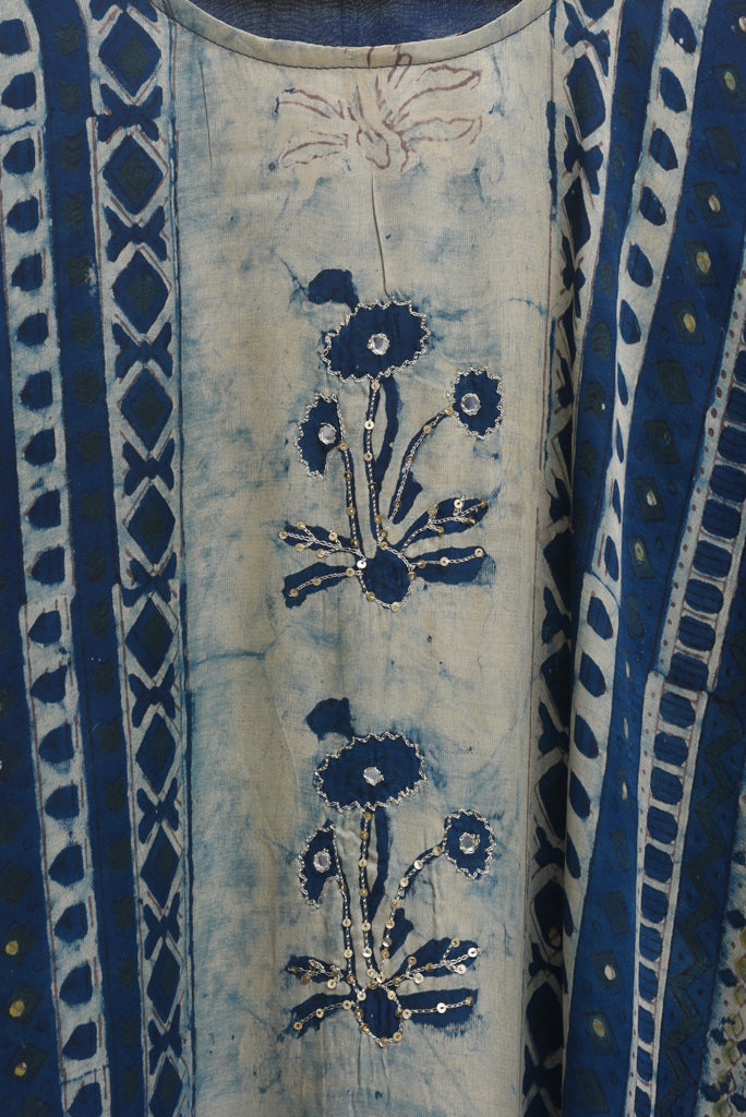 Ivory Hues Kaftan Sukoon 02 Indian ethnic kurta set — Indian ethnic wear Singapore