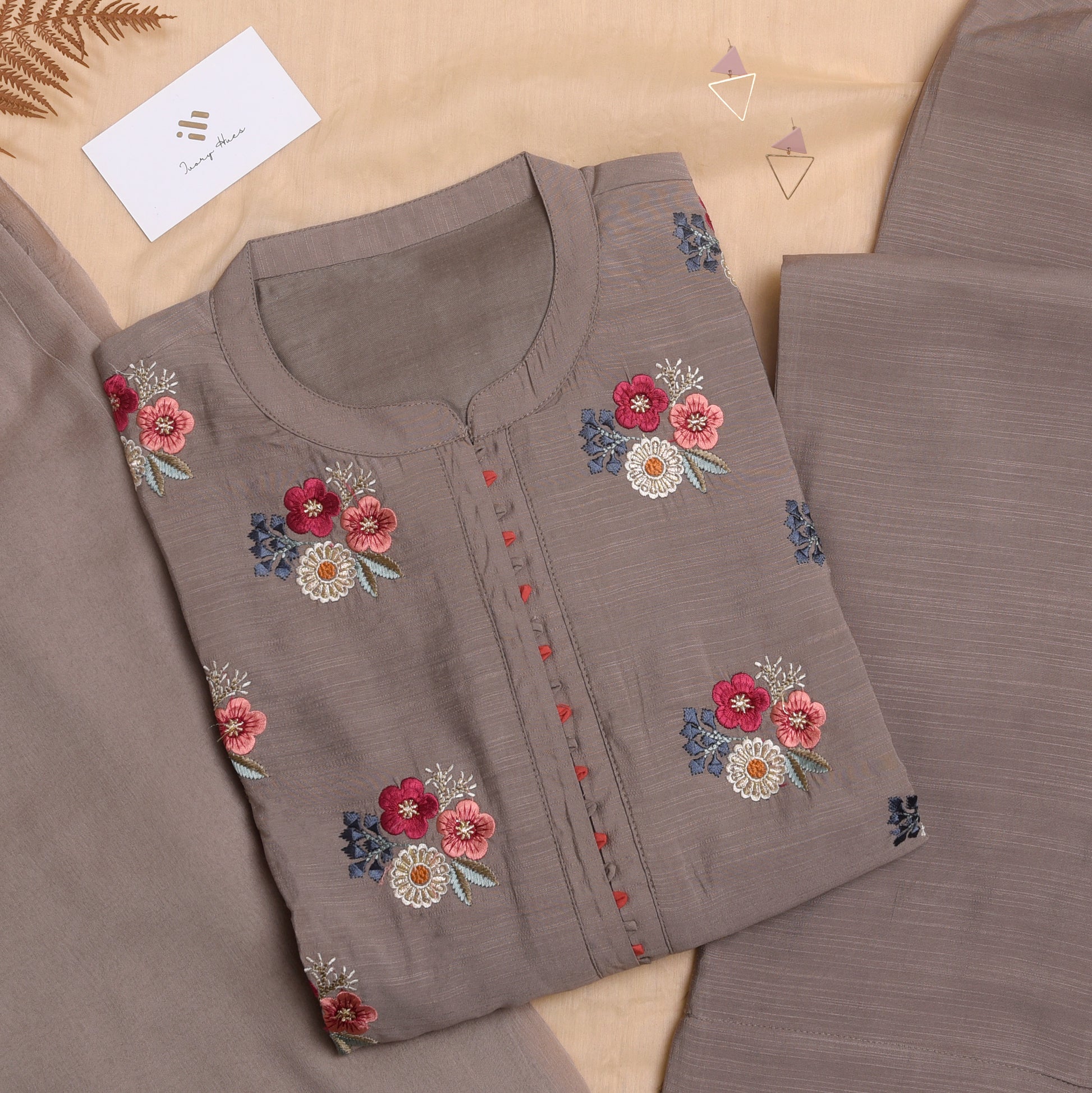 Ivory Hues Noor Haya Indian ethnic kurta set — Indian ethnic wear Singapore