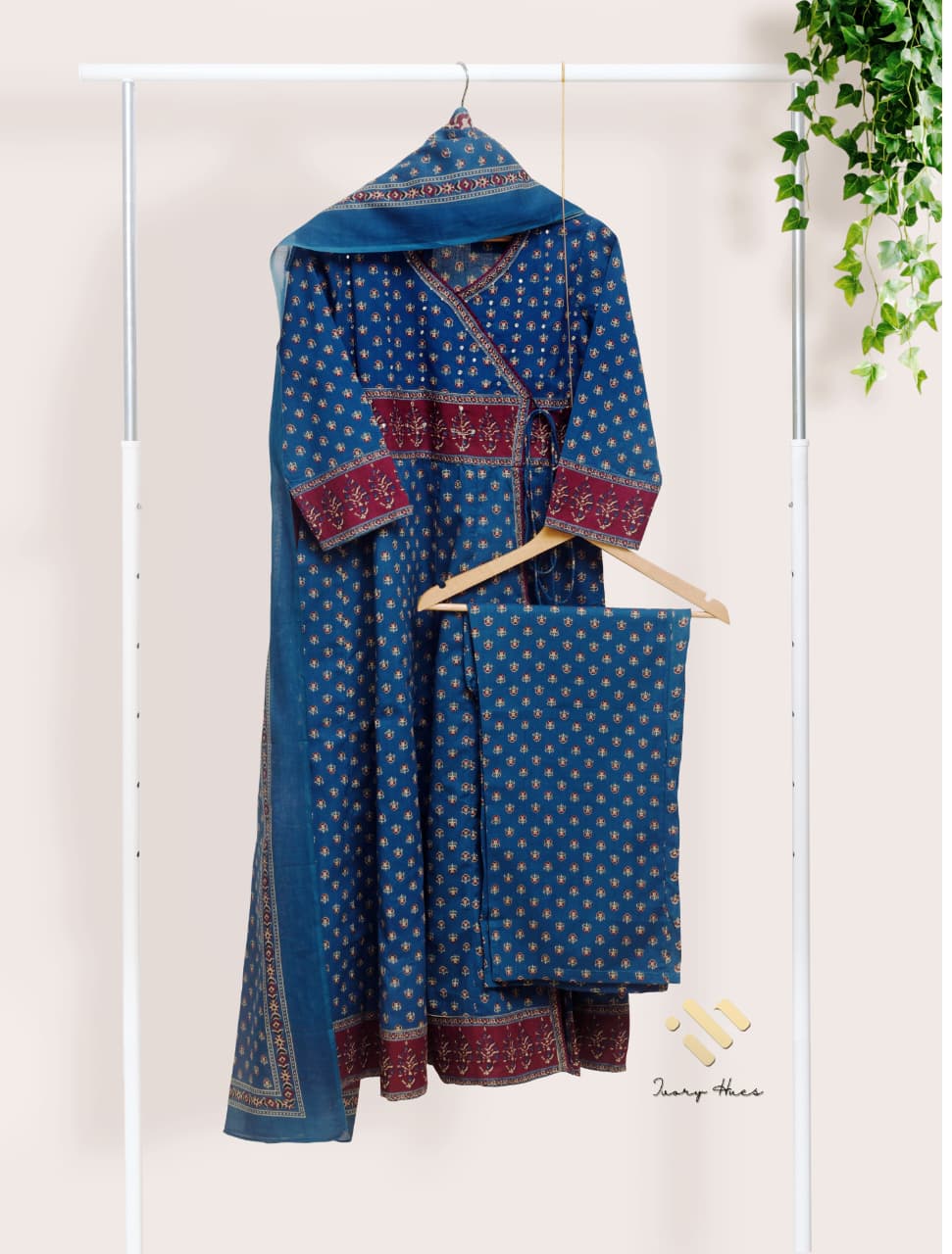 Ivory Hues Sunehri Tashan Indian ethnic kurta set — Indian ethnic wear Singapore