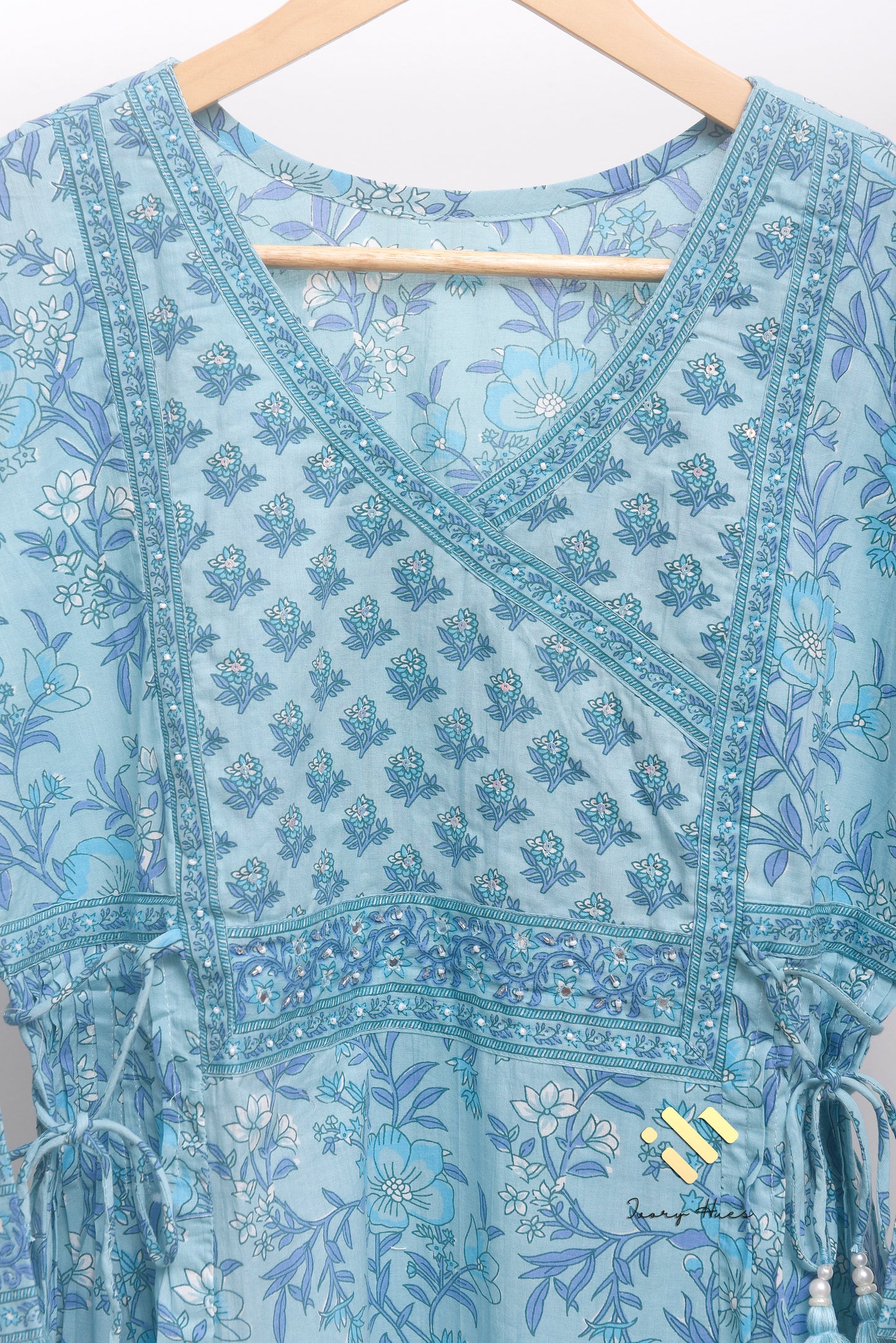 Ivory Hues Anokhi Aasman Indian ethnic kurta set — Indian ethnic wear Singapore