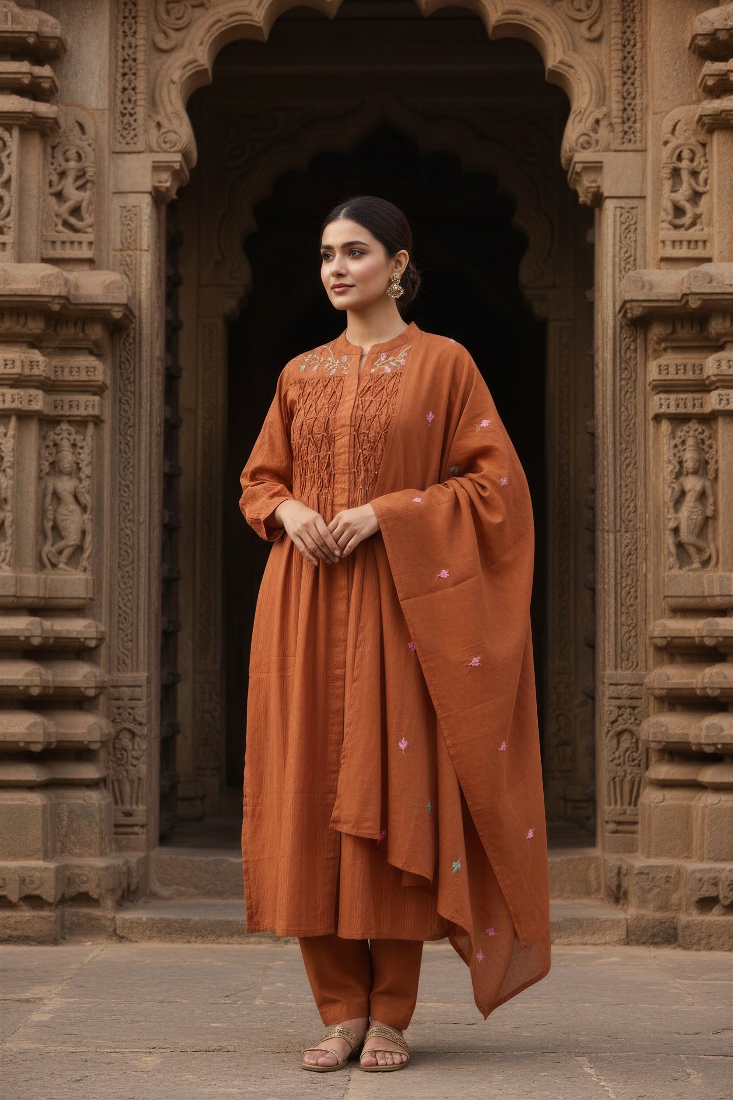 Ivory Hues Anokhi Dhara Indian ethnic kurta set — Indian ethnic wear Singapore