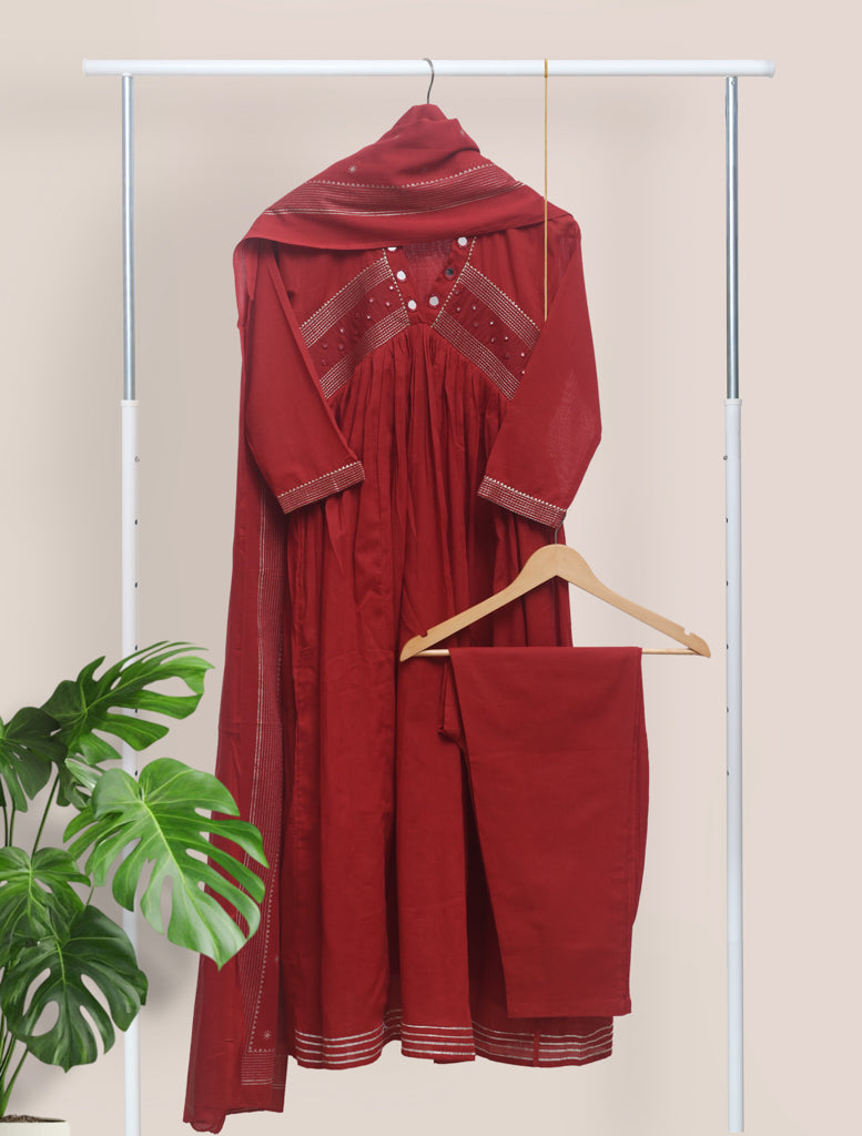 Ivory Hues Anokhi Indira Indian ethnic kurta set — Indian ethnic wear Singapore