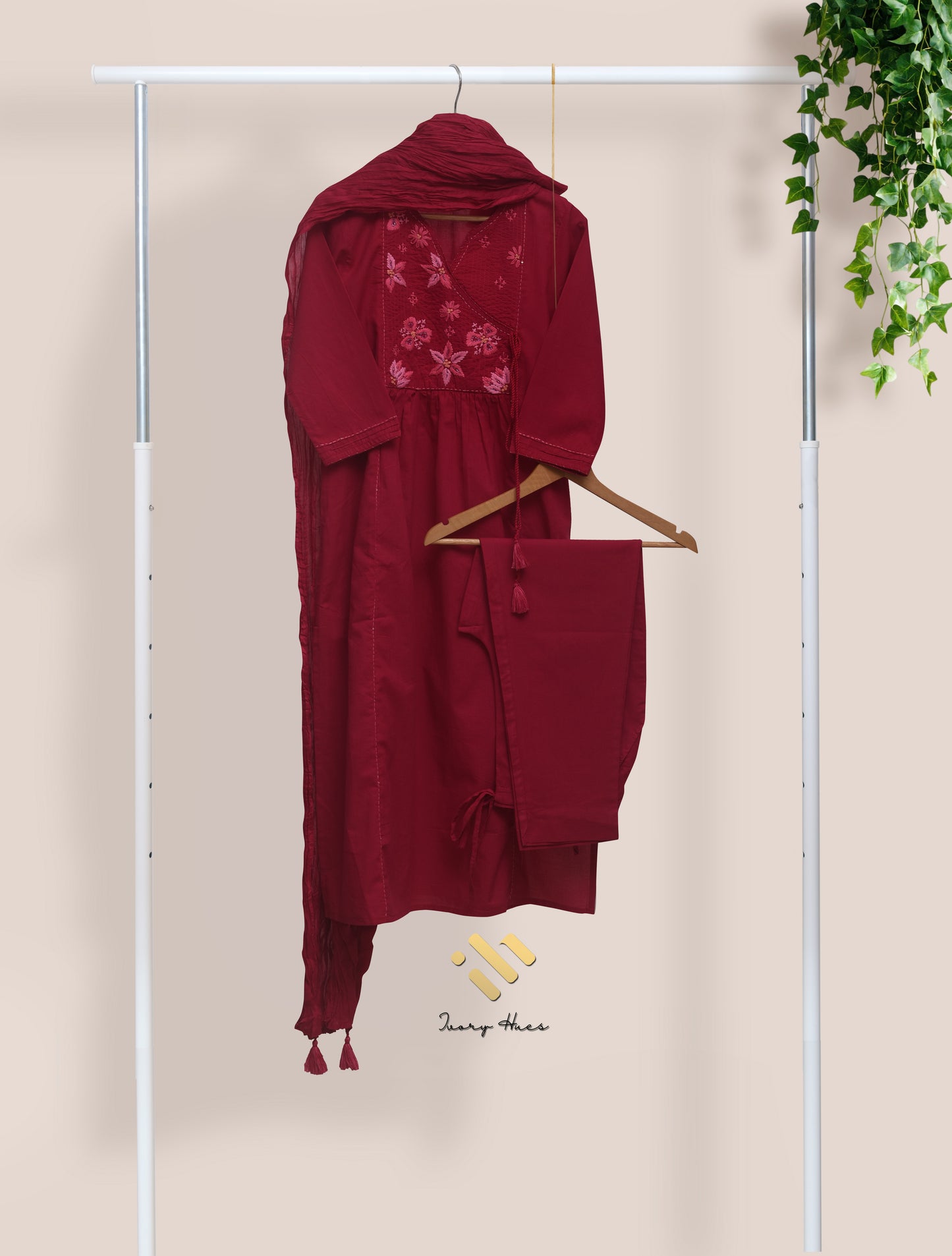 Ivory Hues Anokhi Komal Indian ethnic kurta set — Indian ethnic wear Singapore