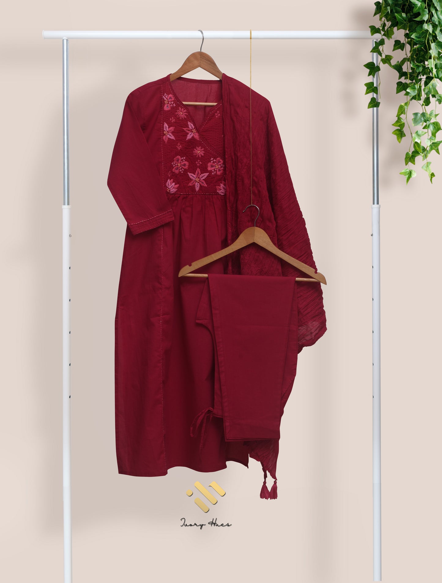 Ivory Hues Anokhi Komal Indian ethnic kurta set — Indian ethnic wear Singapore