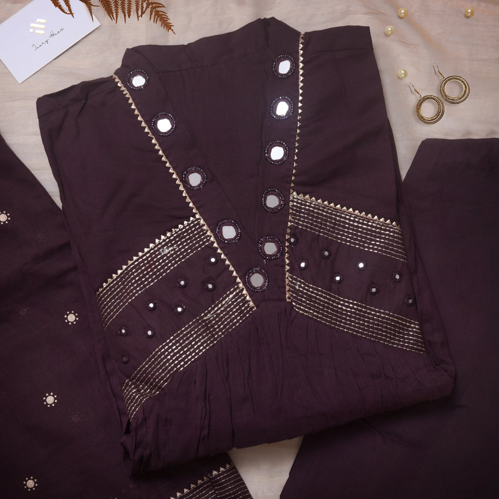 Ivory Hues Anokhi Mahika — Indian ethnic kurta set Singapore