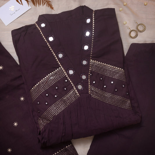 Ivory Hues Anokhi Mahika — Indian ethnic kurta set Singapore