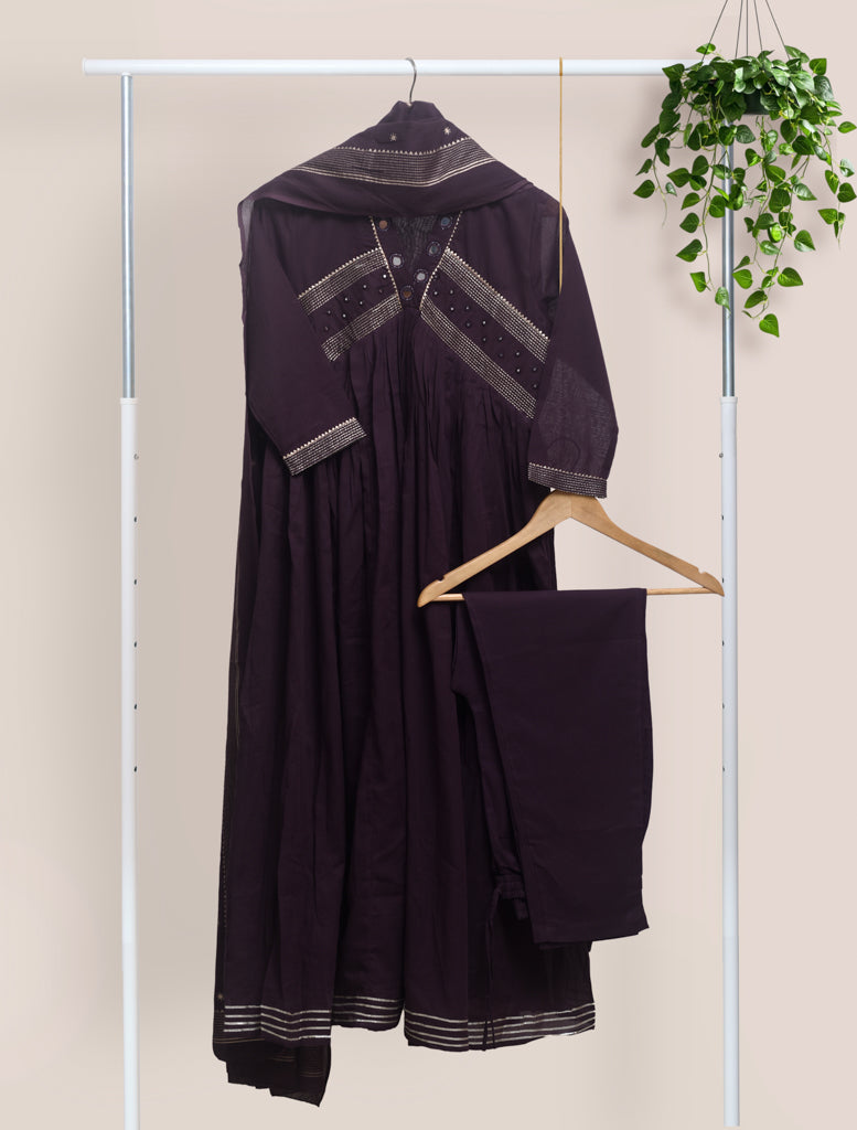 Ivory Hues Anokhi Mahika Indian ethnic kurta set — Indian ethnic wear Singapore