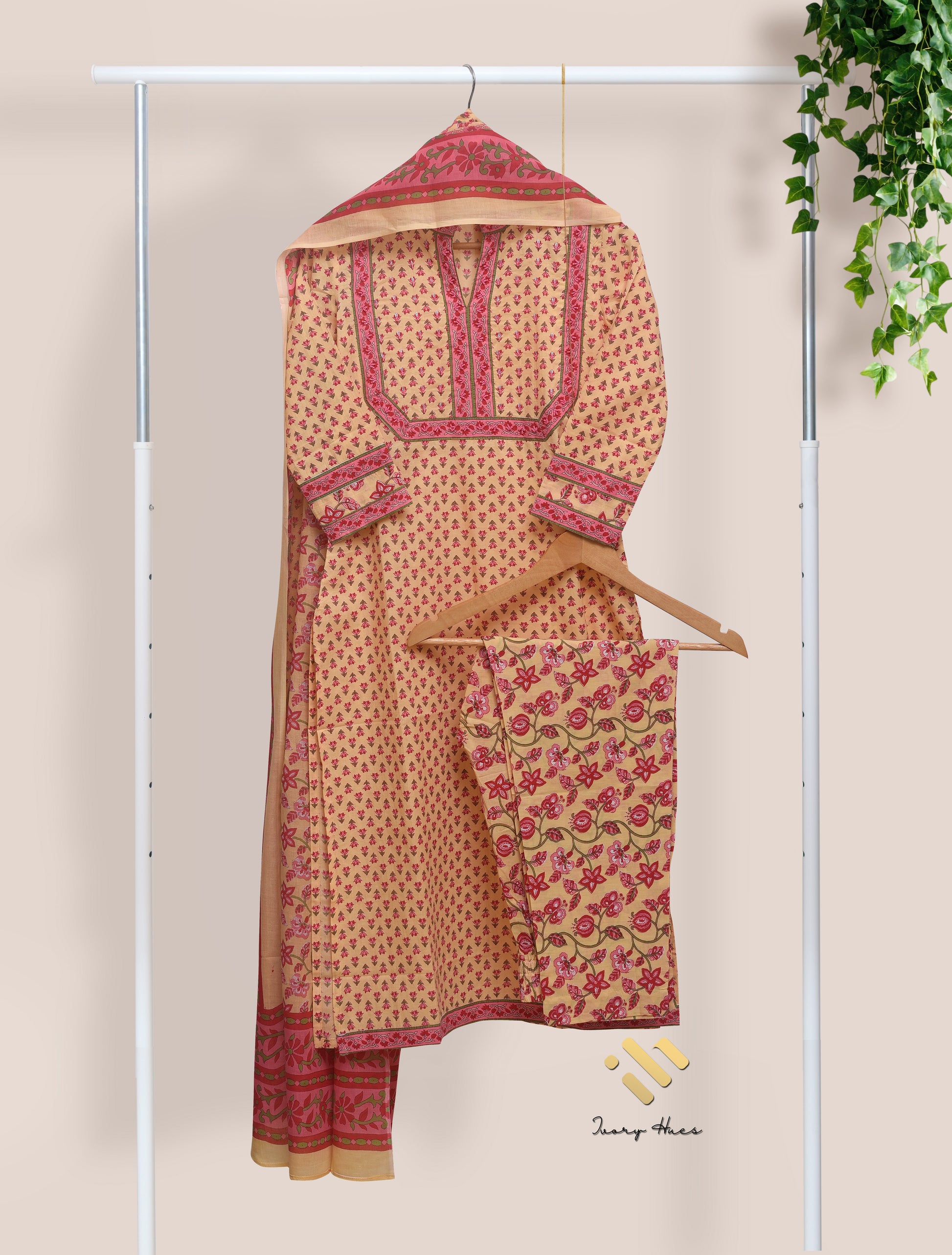 Ivory Hues Anokhi Vanya Indian ethnic kurta set — Indian ethnic wear Singapore