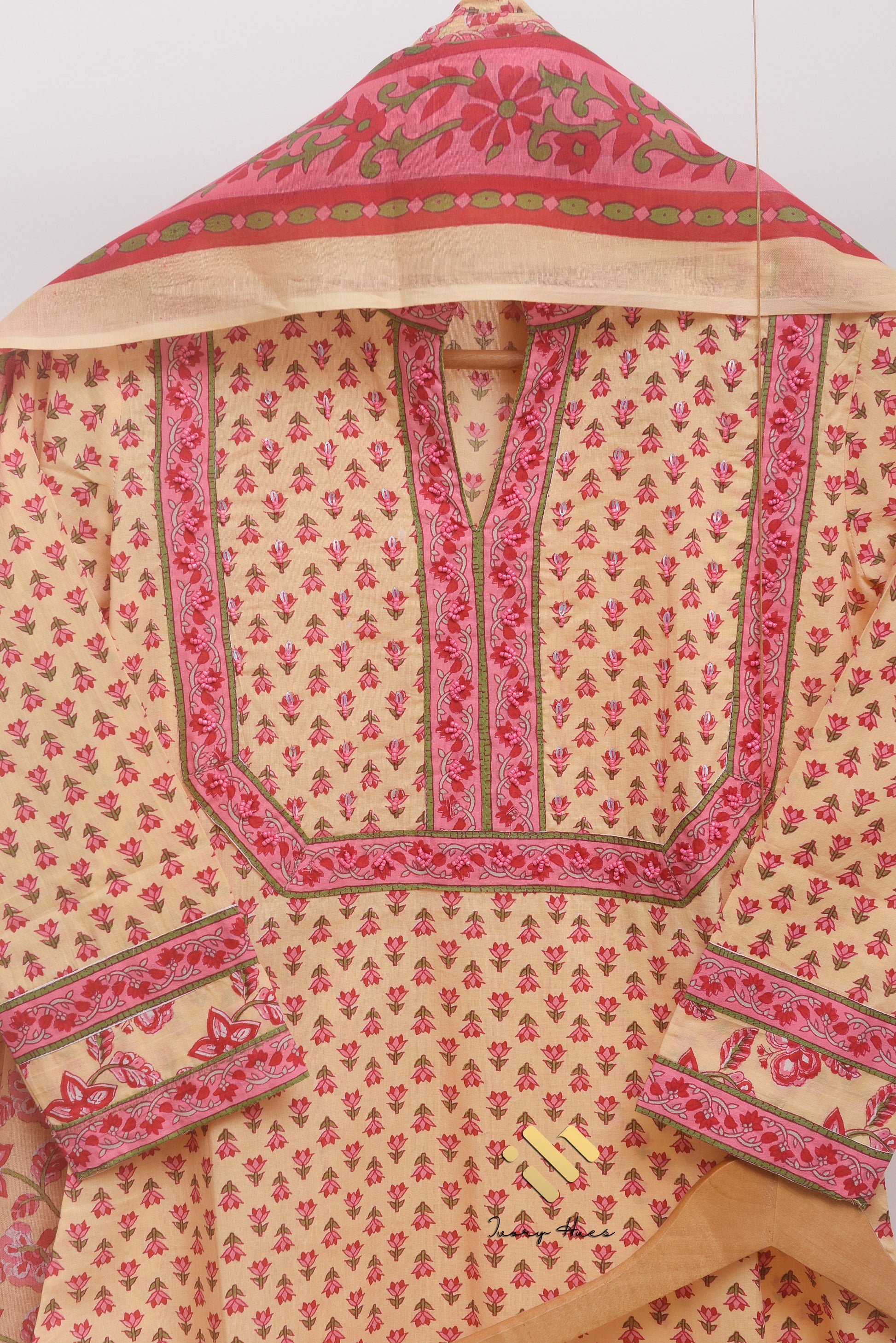 Ivory Hues Anokhi Vanya Indian ethnic kurta set — Indian ethnic wear Singapore