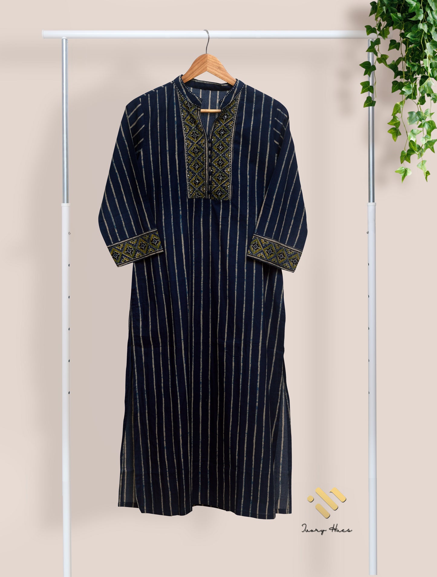 Ivory Hues Anokhi Zariya Indian ethnic kurta set — Indian ethnic wear Singapore