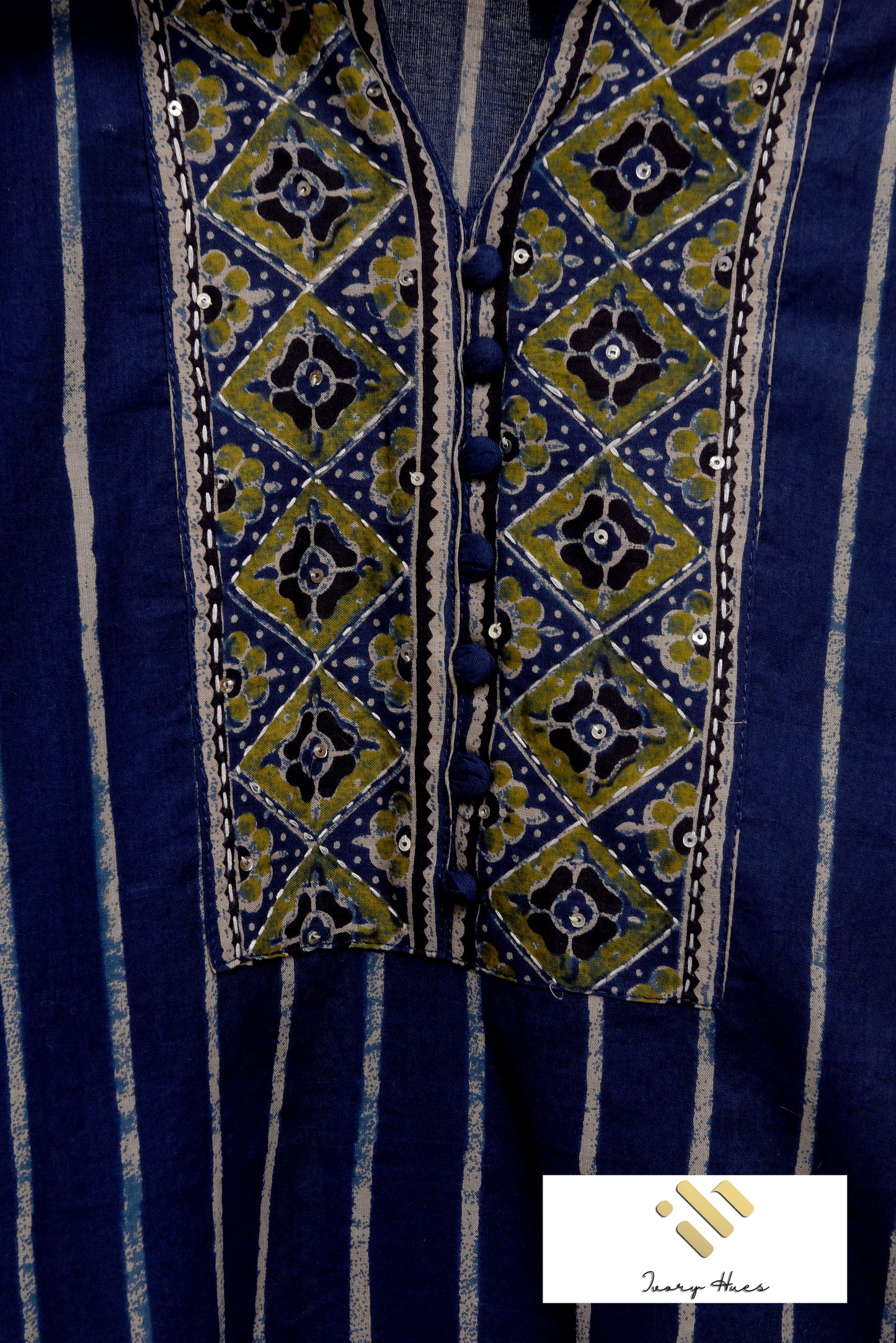 Ivory Hues Anokhi Zariya Indian ethnic kurta set — Indian ethnic wear Singapore