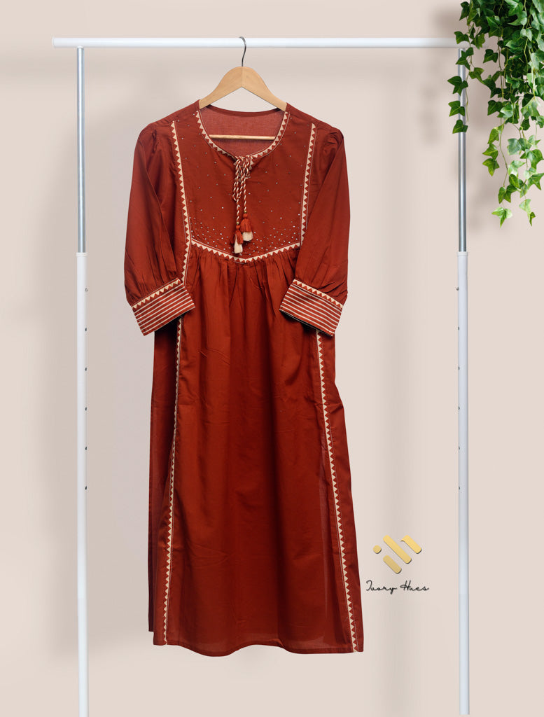 Ivory Hues Anokhi Dhoop Indian ethnic kurta set — Indian ethnic wear Singapore