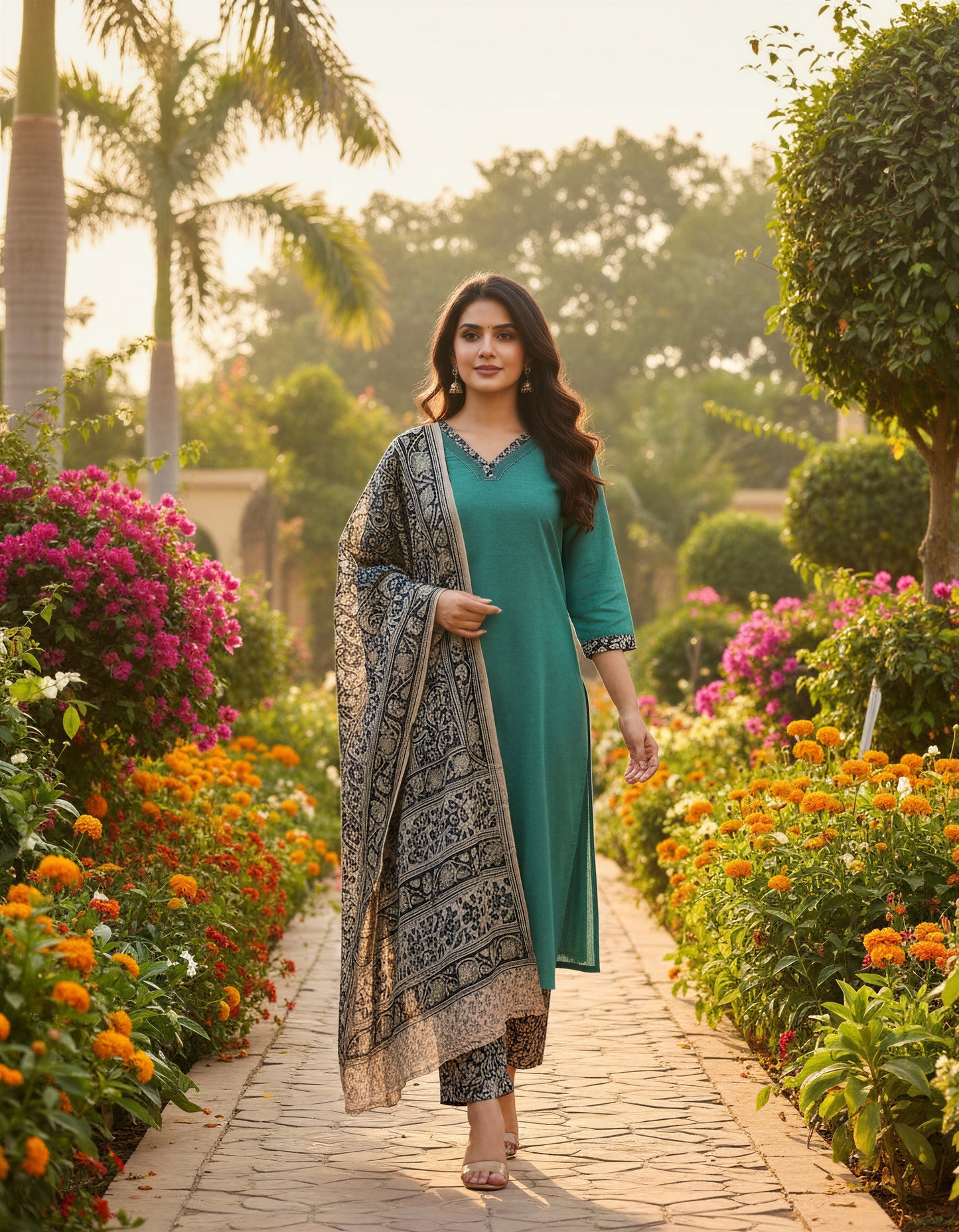 Ivory Hues Anokhi Prakriti — Indian ethnic kurta set Singapore