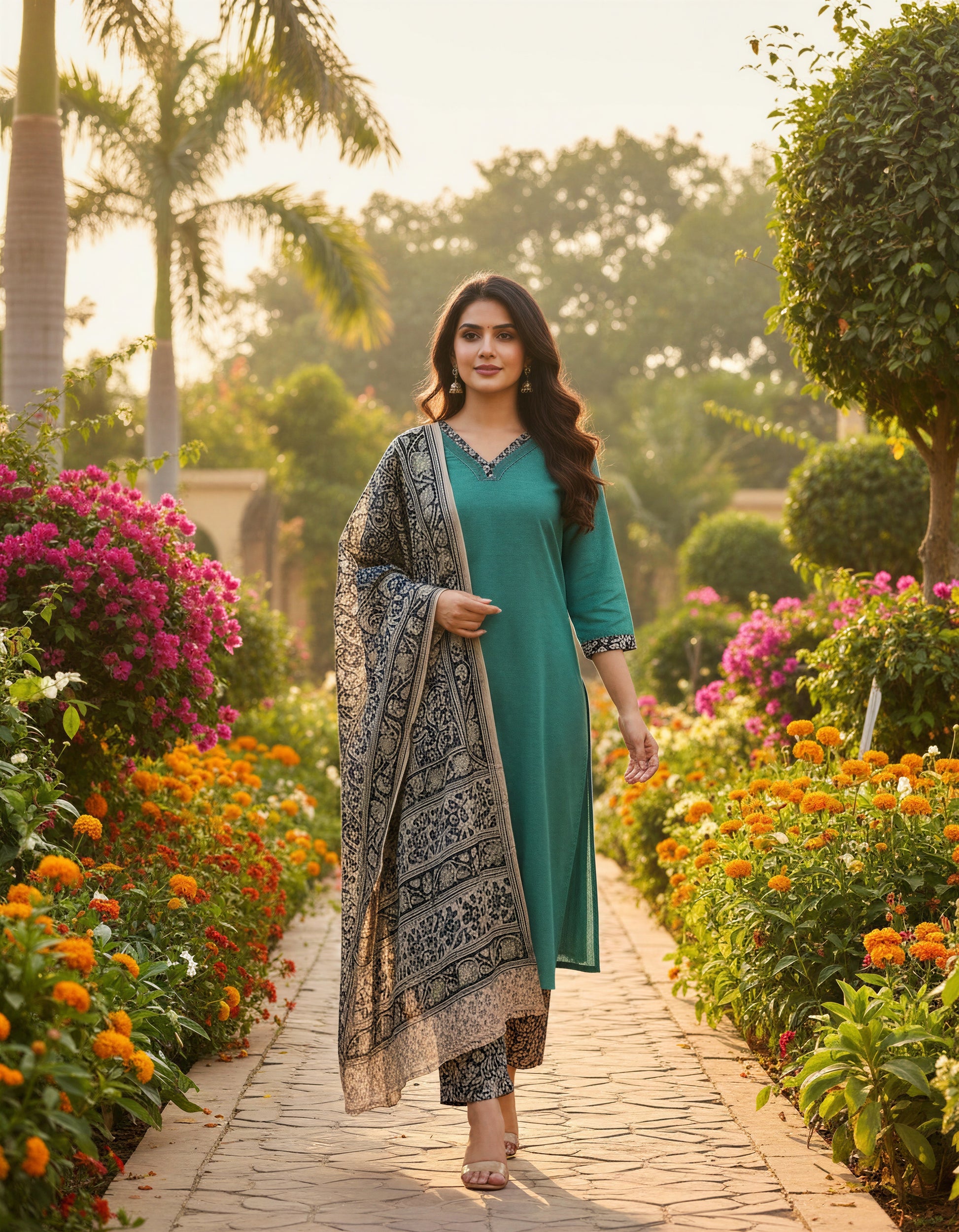 Ivory Hues Anokhi Prakriti — Indian ethnic kurta set Singapore