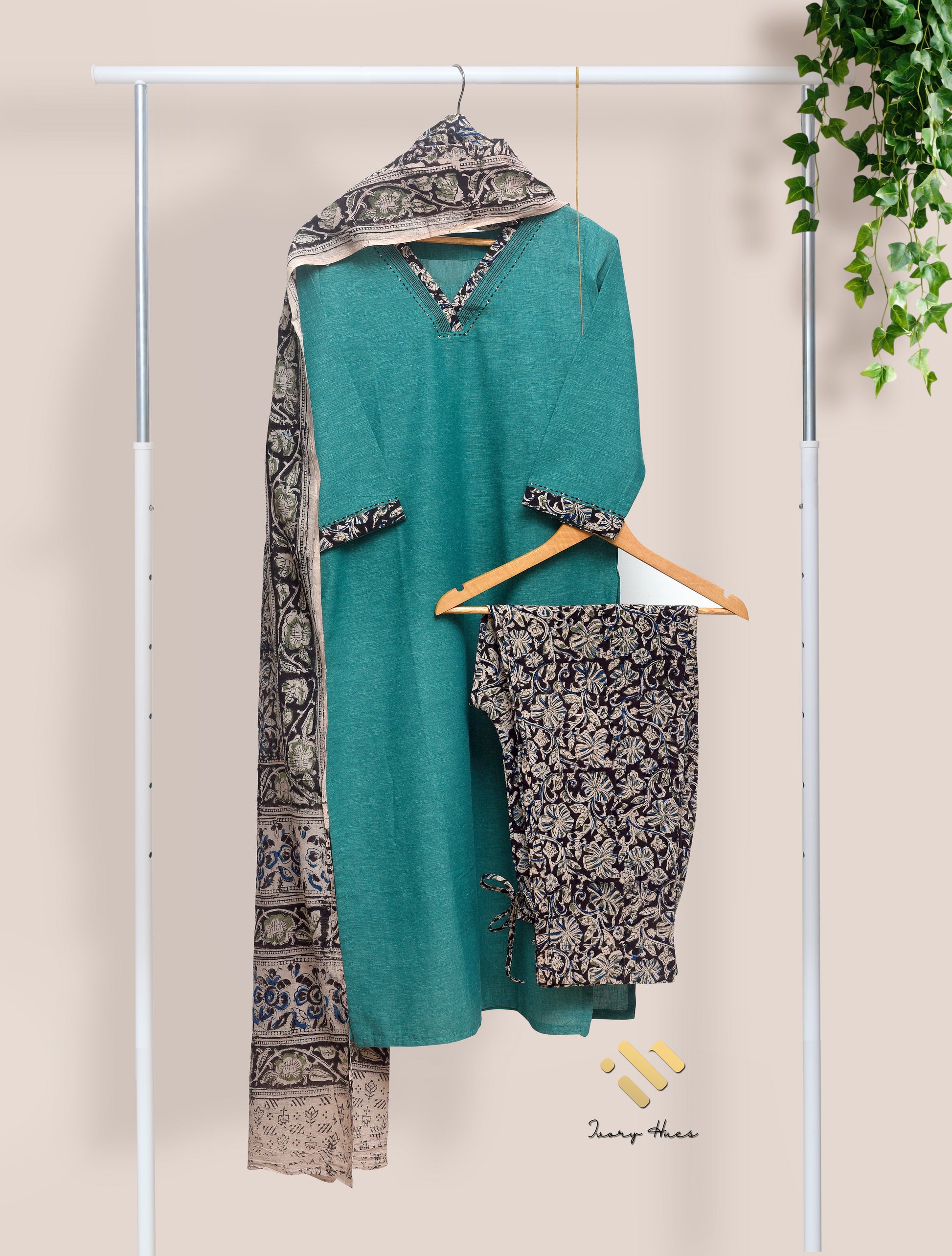 Ivory Hues Anokhi Prakriti Indian ethnic kurta set — Indian ethnic wear Singapore