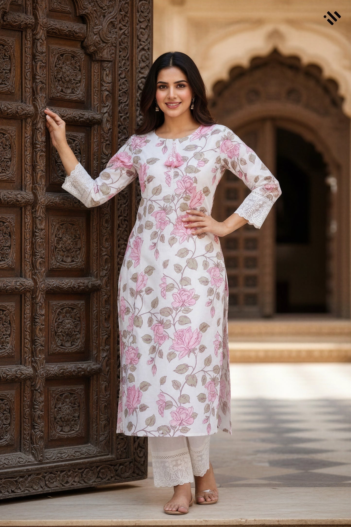 Ivory Hues Meher Gulzaar Indian ethnic kurta set — Indian ethnic wear Singapore