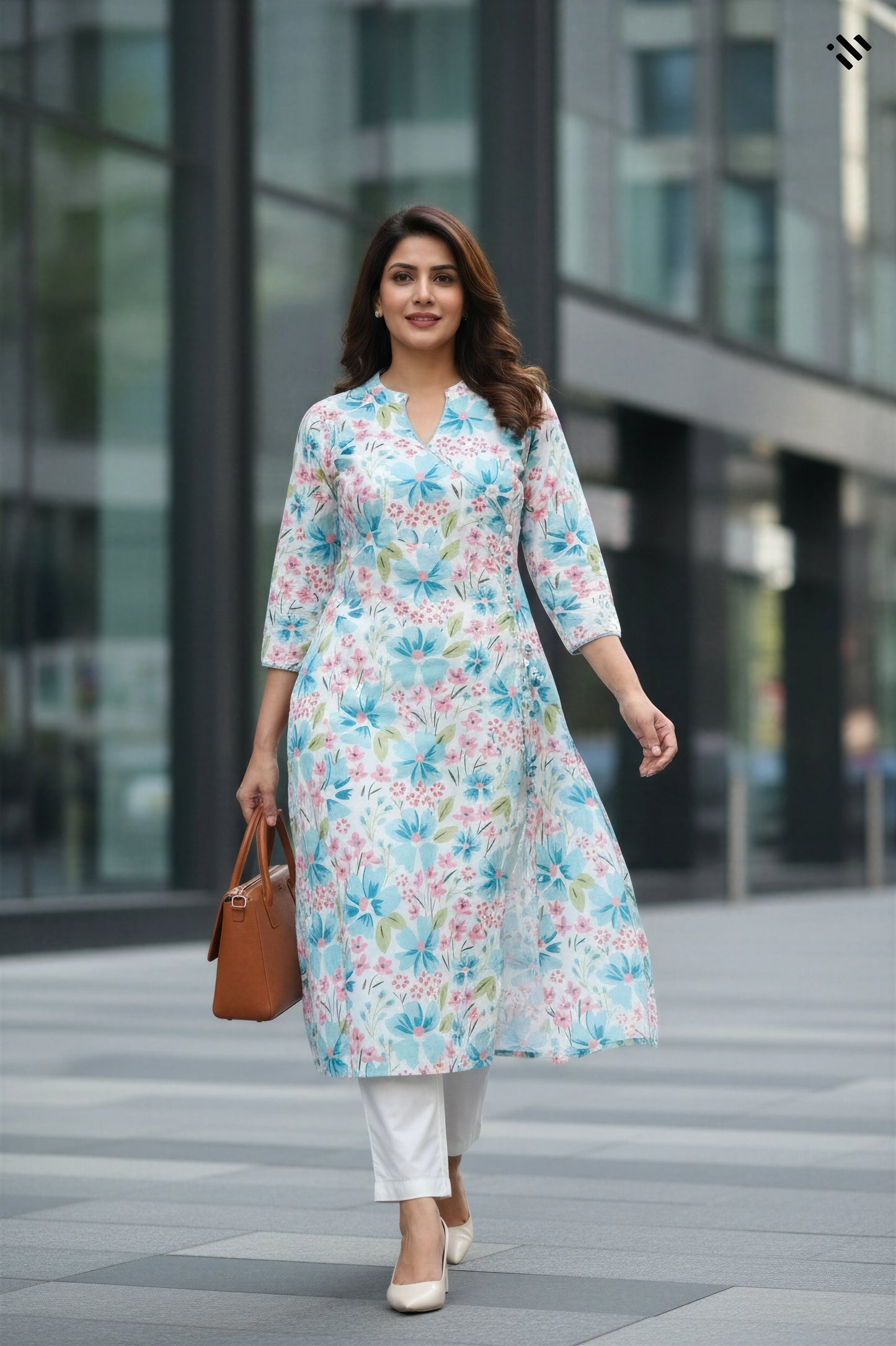 Ivory Hues Meher Zara Indian ethnic kurta set — Indian ethnic wear Singapore