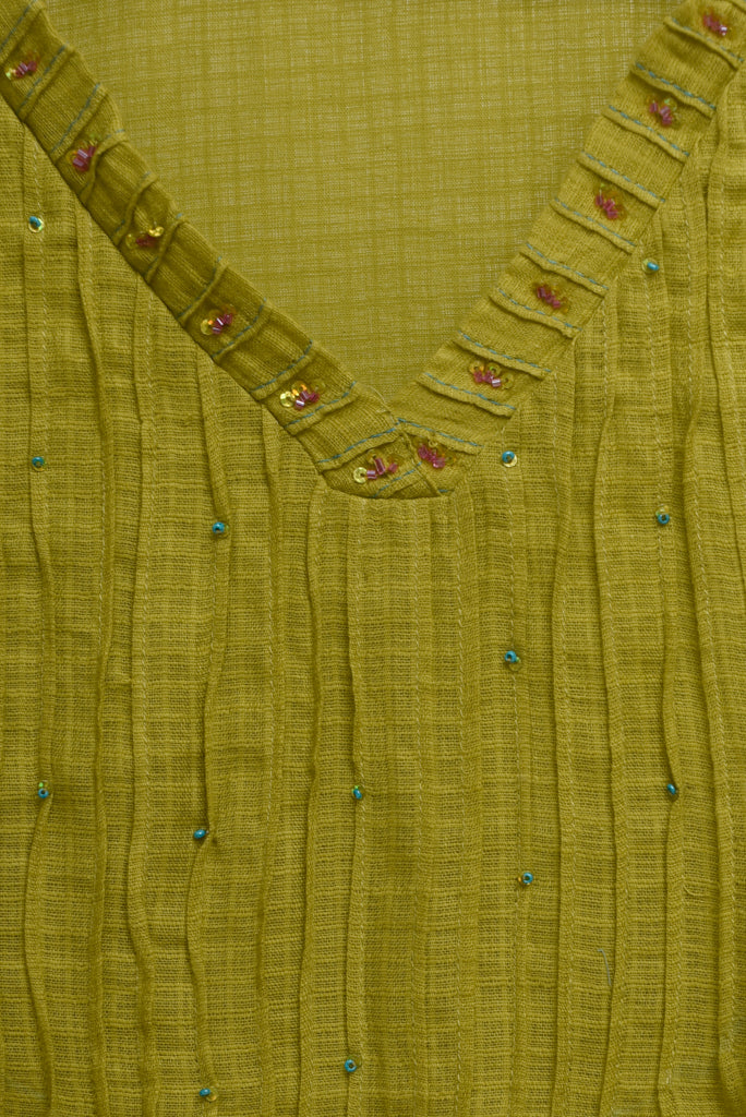 Ivory Hues Kota Kainaat Pankhudi Kota Doria kurta set — Indian ethnic wear Singapore