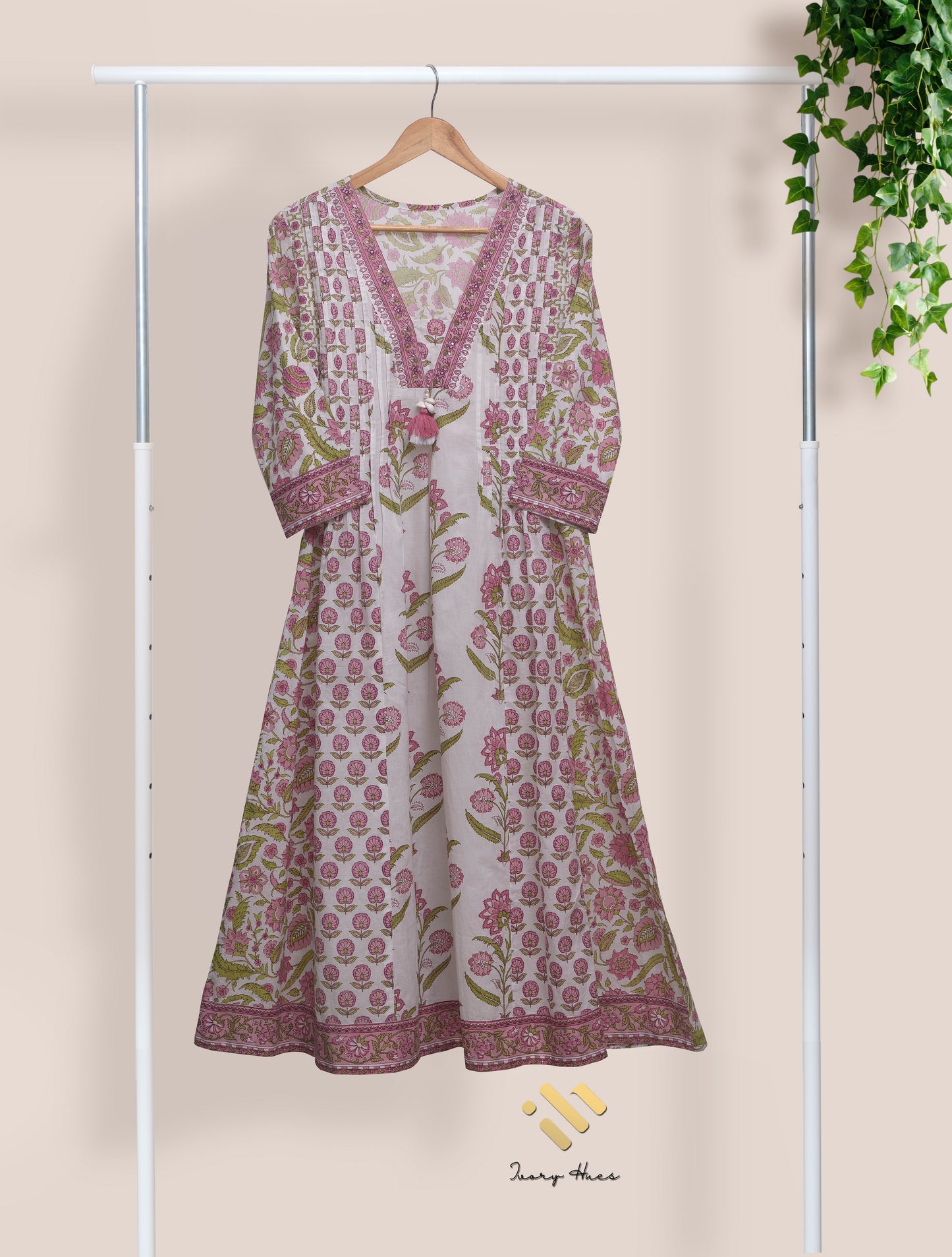 Ivory Hues Malhar Megh Indian ethnic kurta set — Indian ethnic wear Singapore