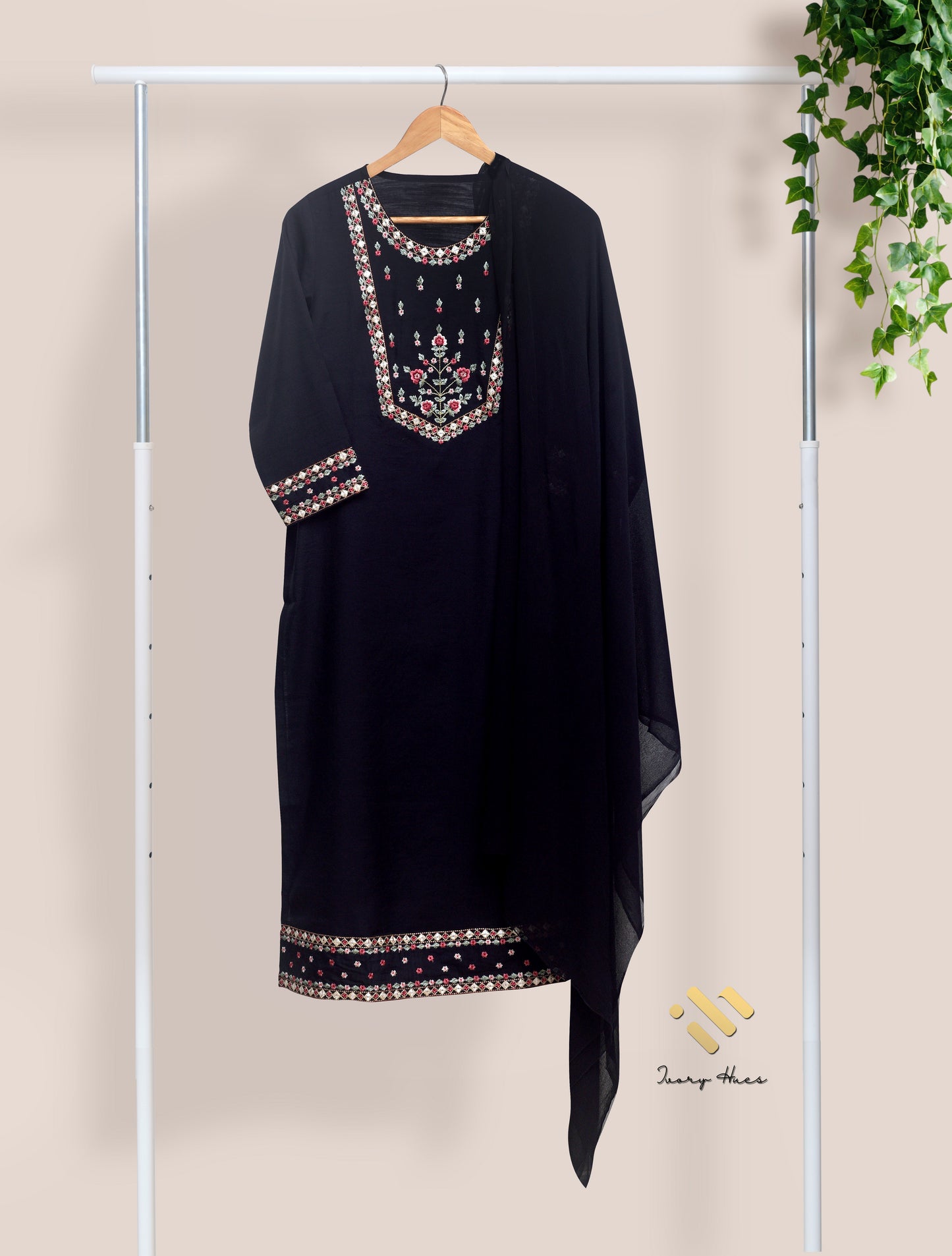 Ivory Hues Noor Aks Indian ethnic kurta set — Indian ethnic wear Singapore