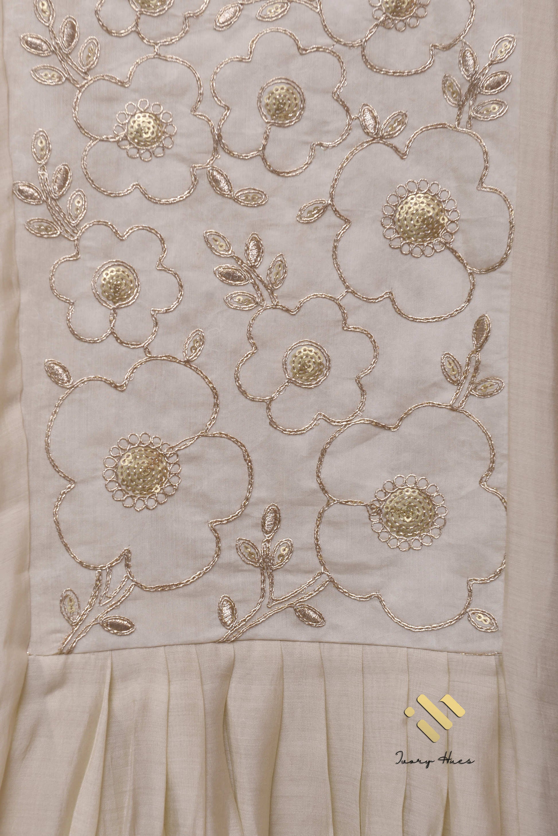 Ivory Hues Noor Aria Indian ethnic kurta set — Indian ethnic wear Singapore