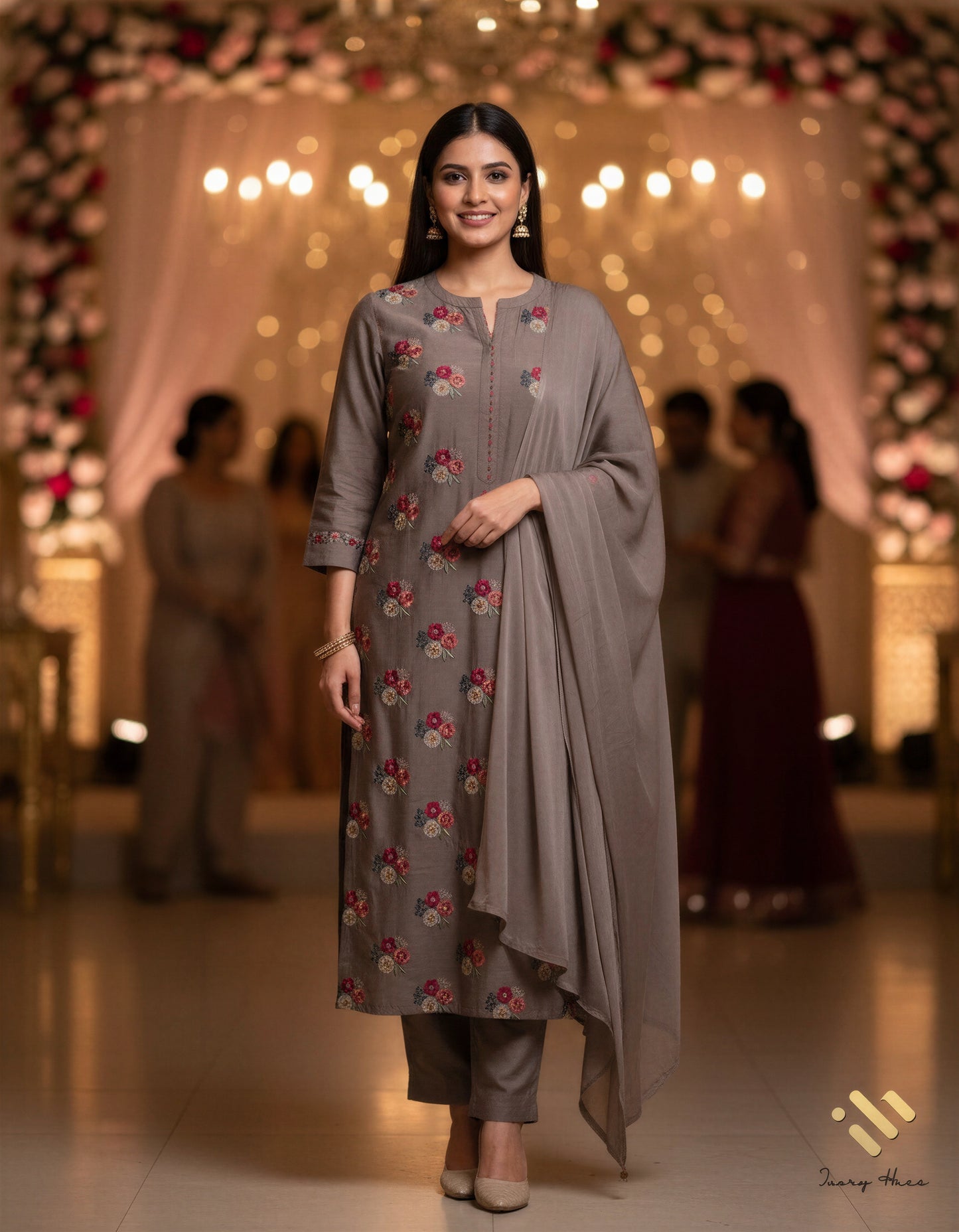 Ivory Hues Noor Haya — Indian ethnic kurta set Singapore