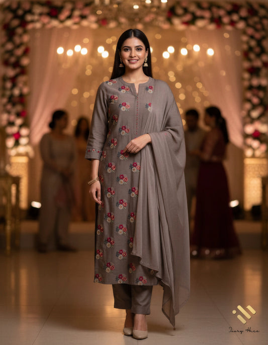 Ivory Hues Noor Haya — Indian ethnic kurta set Singapore