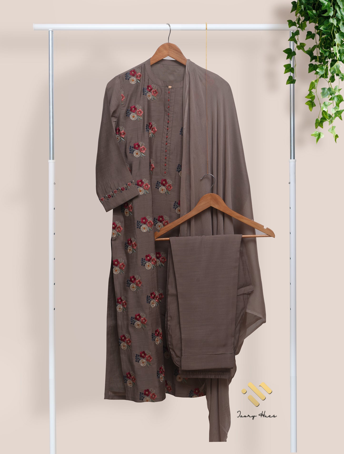 Ivory Hues Noor Haya Indian ethnic kurta set — Indian ethnic wear Singapore