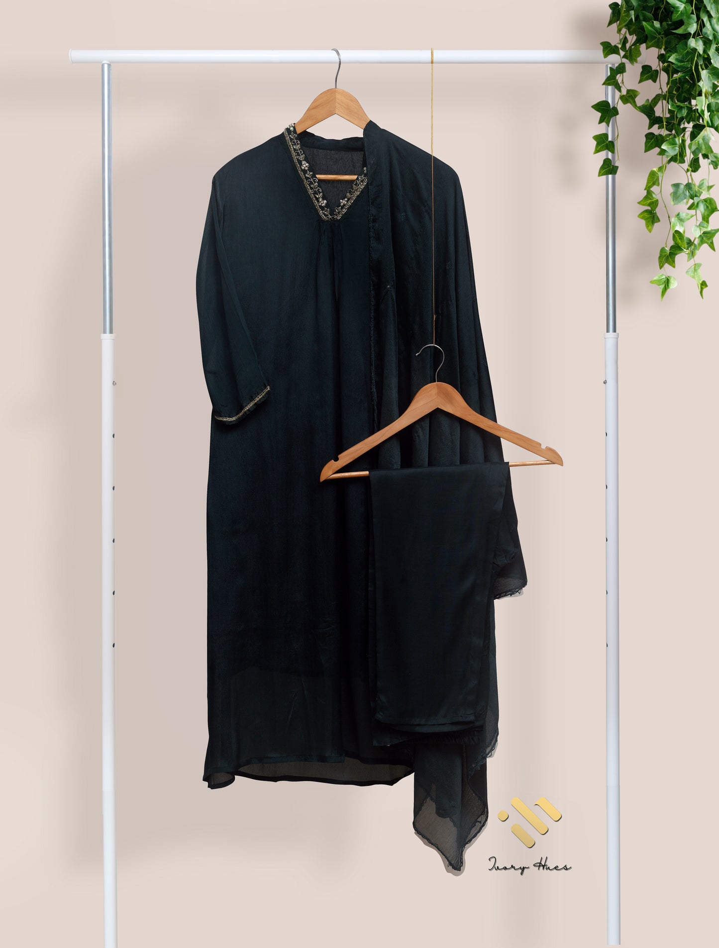 Ivory Hues Noor Kamini Indian ethnic kurta set — Indian ethnic wear Singapore