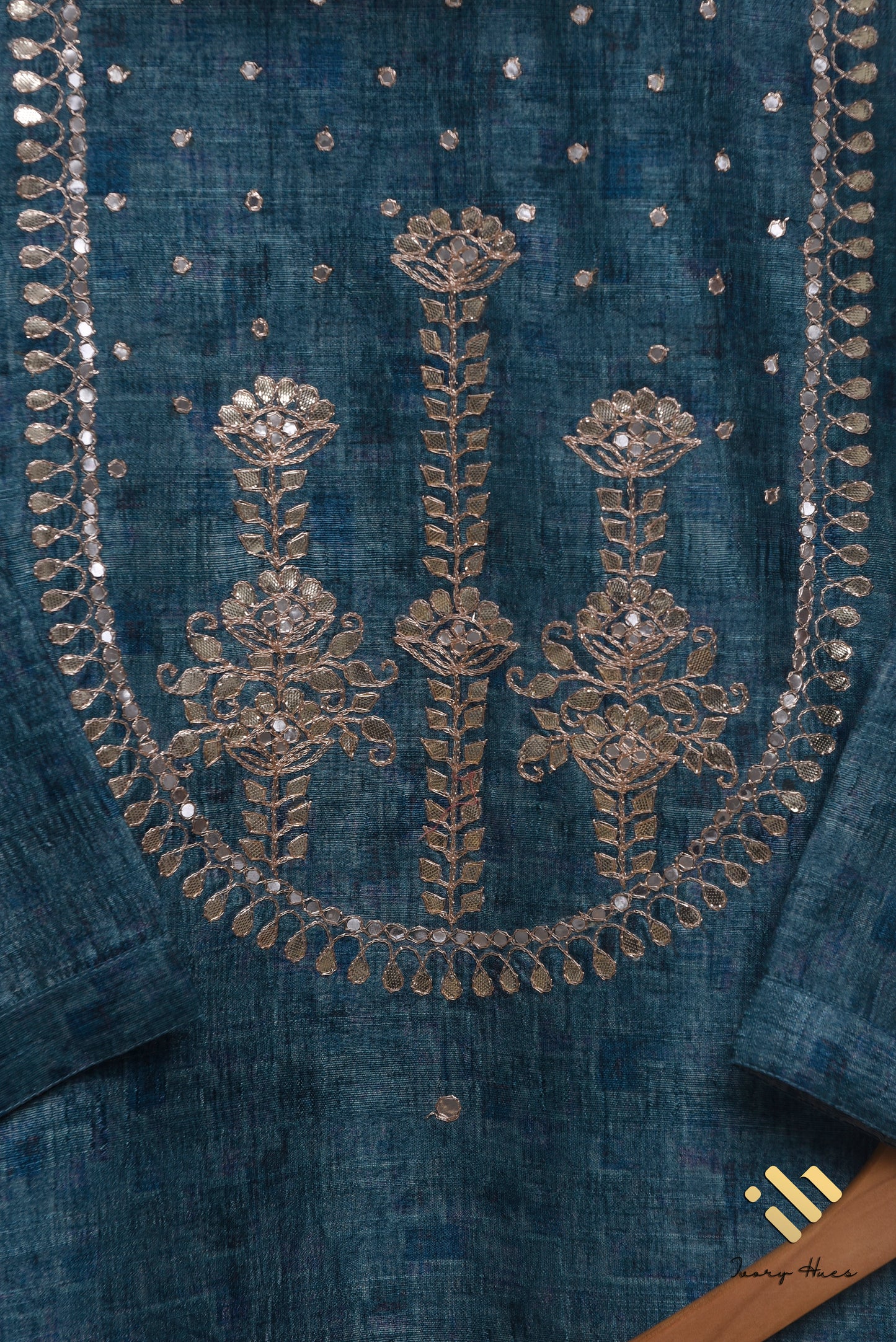 Ivory Hues Noor Neelam Indian ethnic kurta set — Indian ethnic wear Singapore