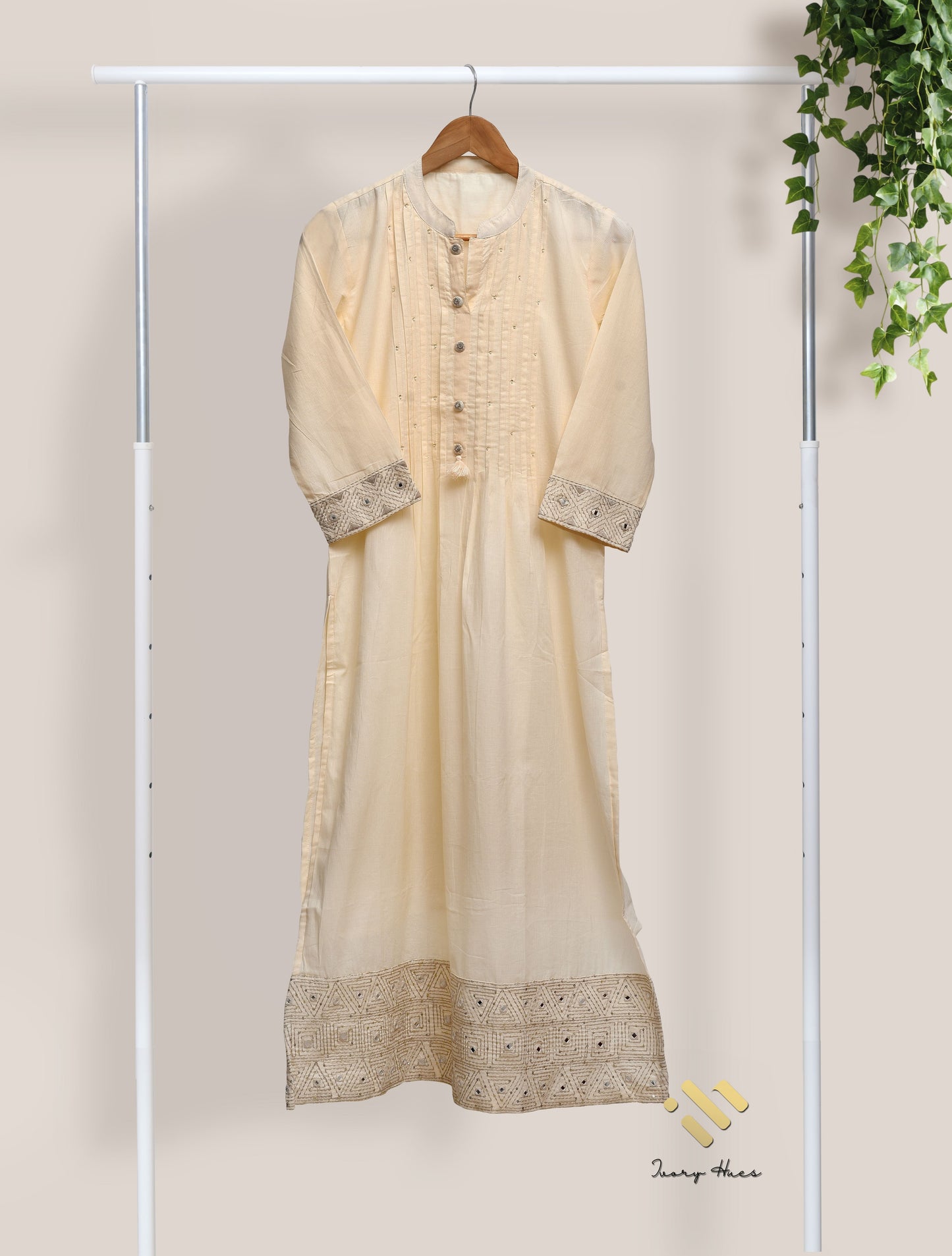 Ivory Hues Noor Elina Indian ethnic kurta set — Indian ethnic wear Singapore