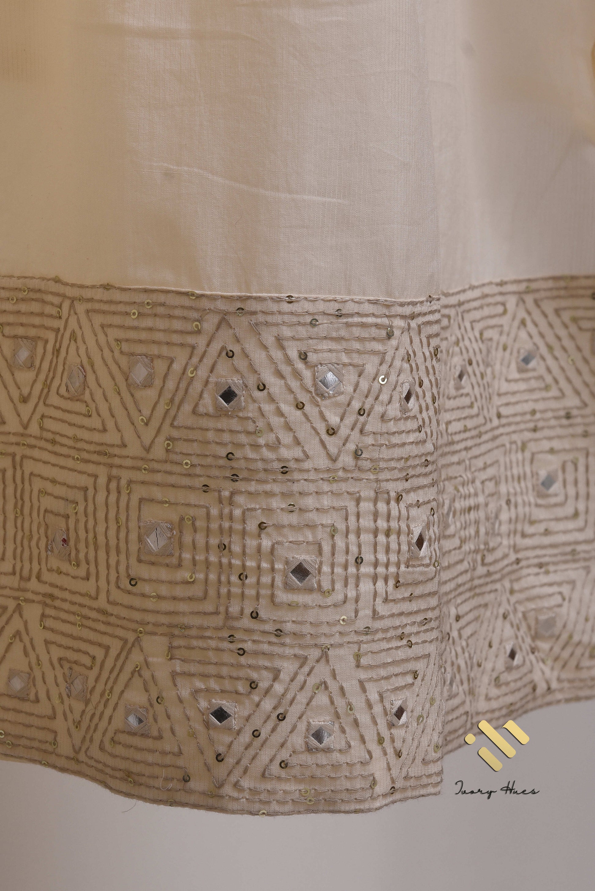 Ivory Hues Noor Elina Indian ethnic kurta set — Indian ethnic wear Singapore