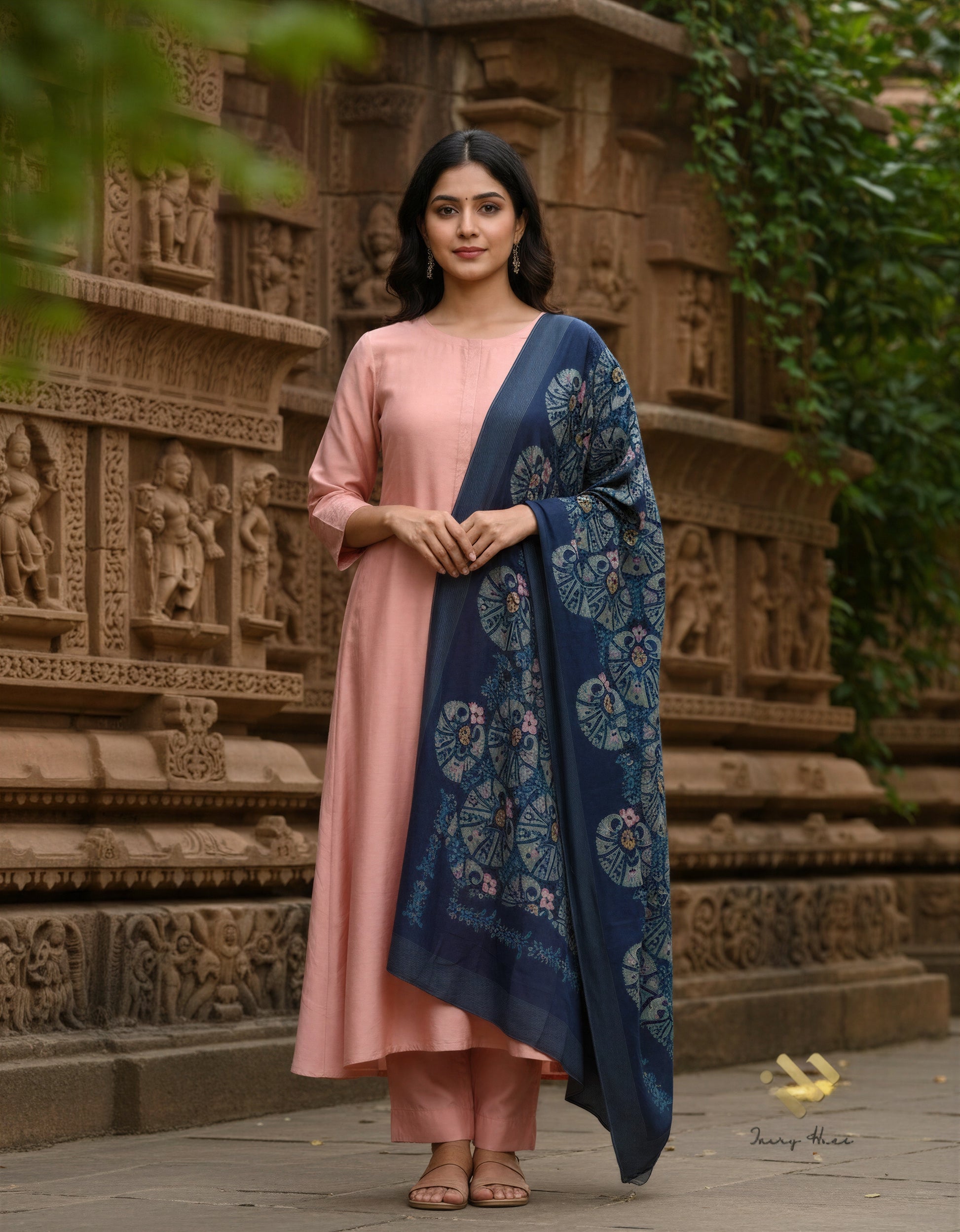 Ivory Hues Noor Jahan Indian ethnic kurta set — Indian ethnic wear Singapore