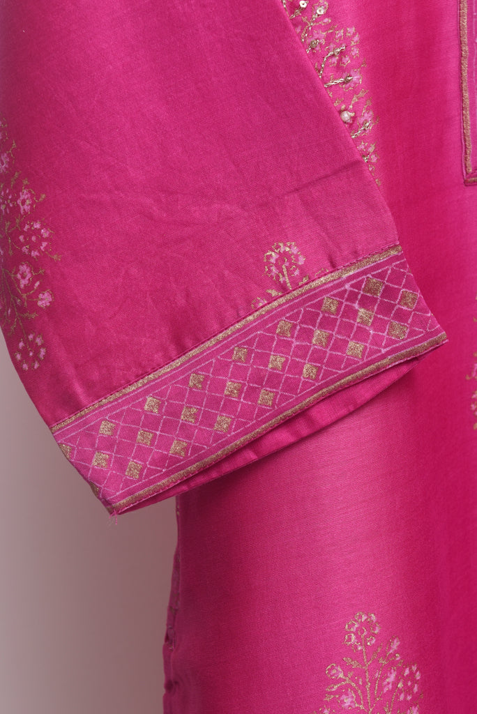 Ivory Hues Raaga Mohini Chanderi kurta set — Indian ethnic wear Singapore