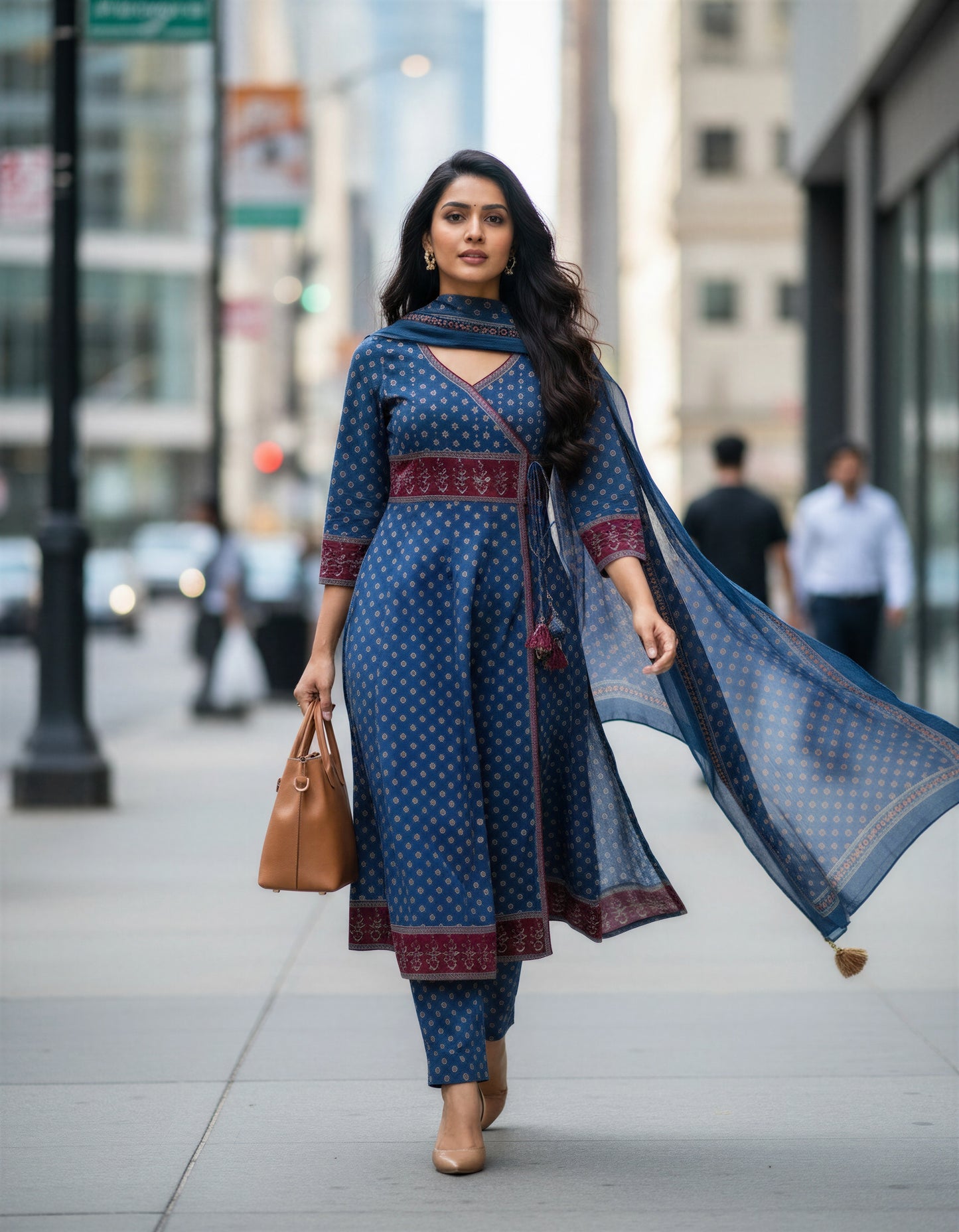 Ivory Hues Sunehri Tashan — Indian ethnic kurta set Singapore
