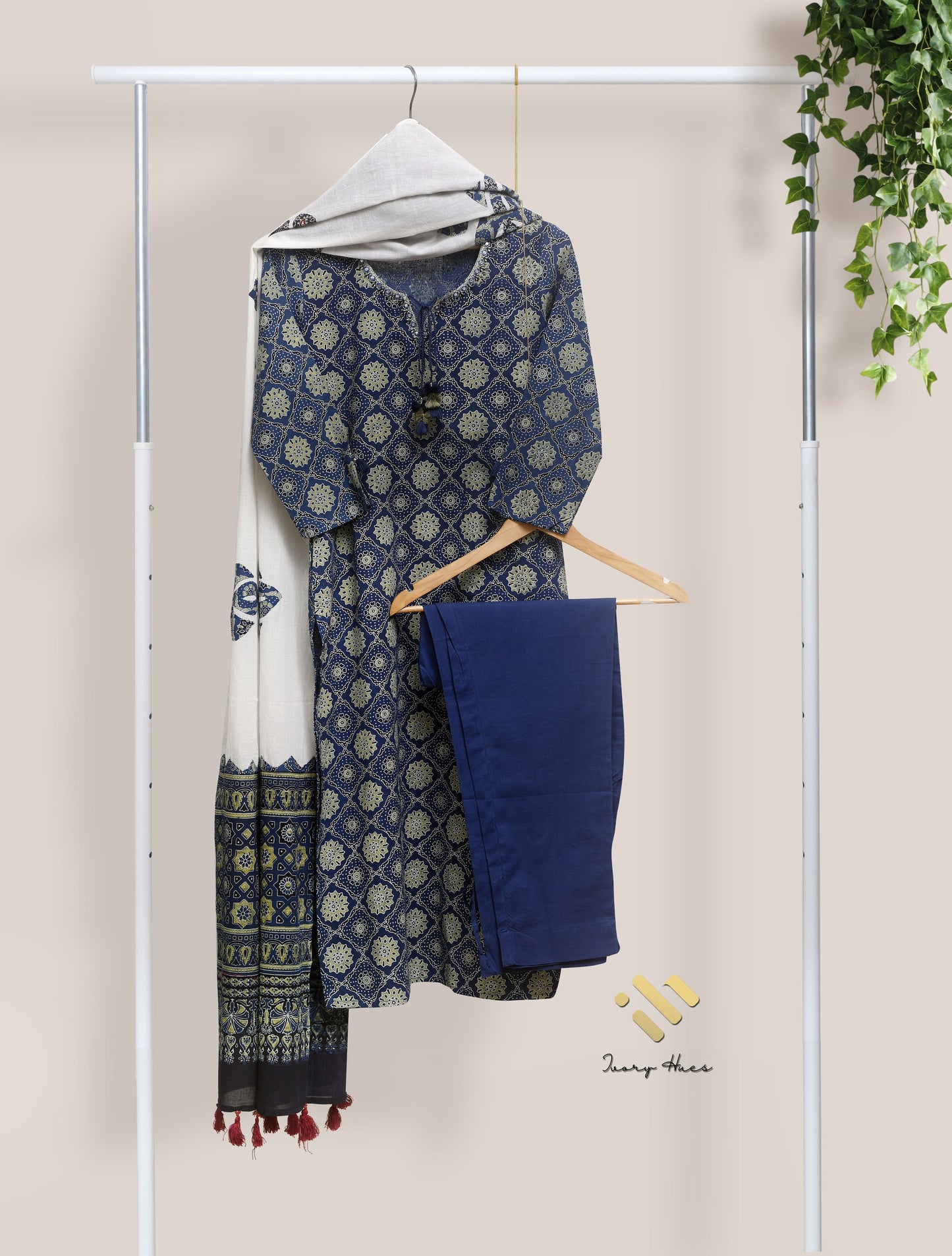 Ivory Hues Sunehri Pal Indian ethnic kurta set — Indian ethnic wear Singapore